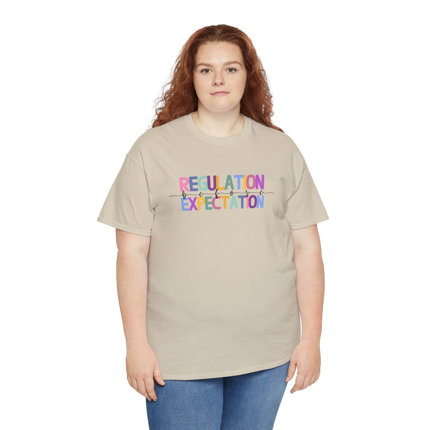 Regulation Before Expectation Heavy Cotton Tee