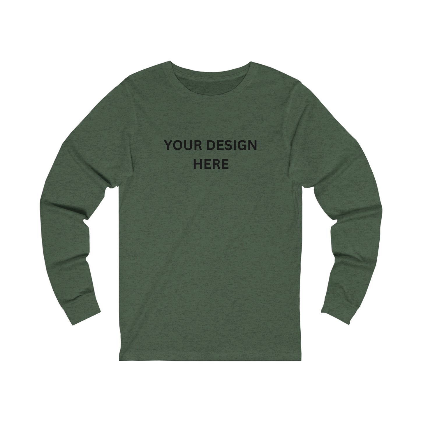 Custom Jersey Long Sleeve Tee