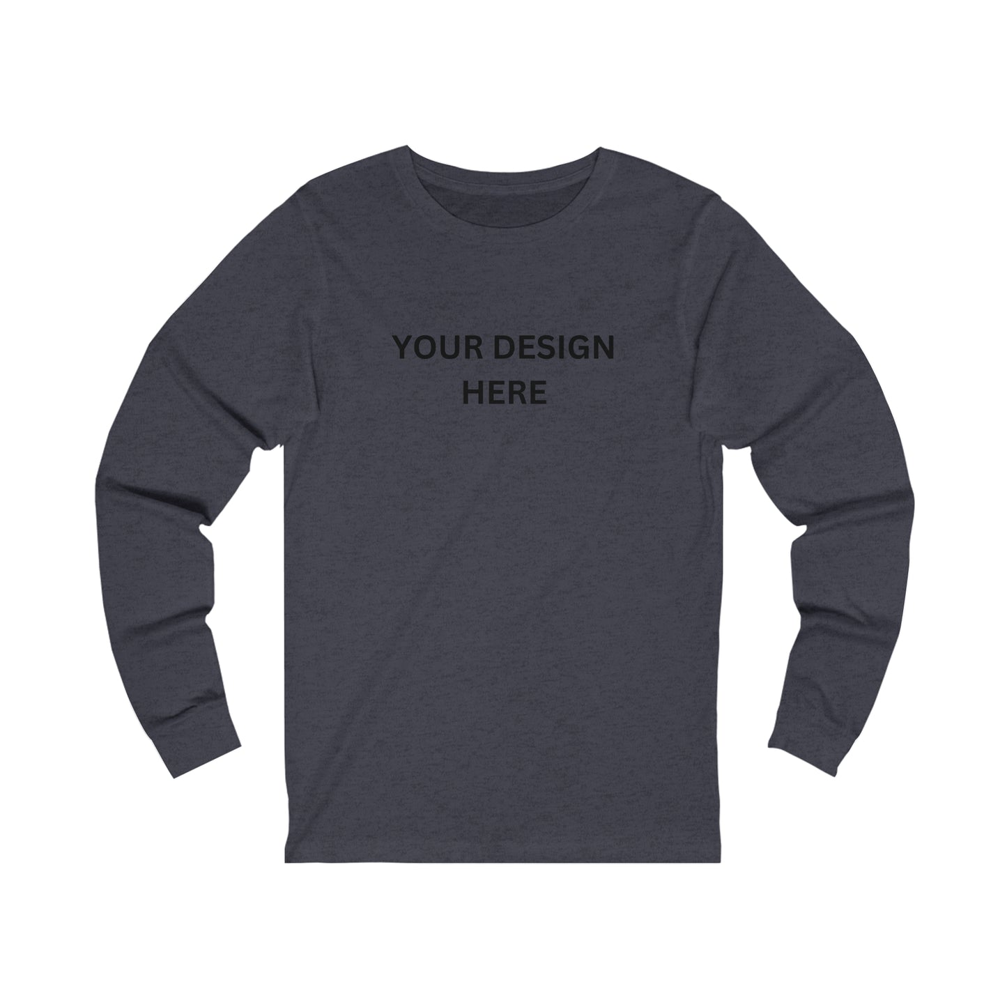 Custom Jersey Long Sleeve Tee