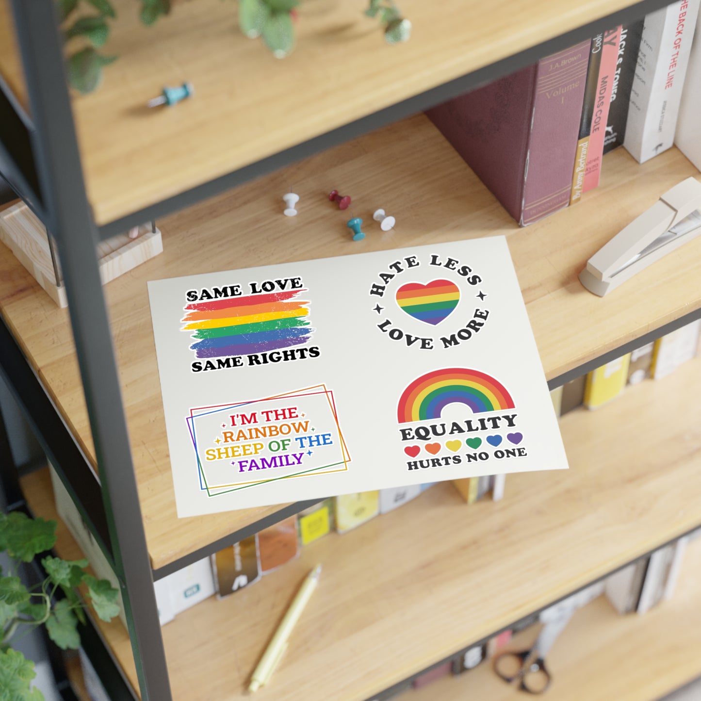 Pride Celebration Sticker Sheets