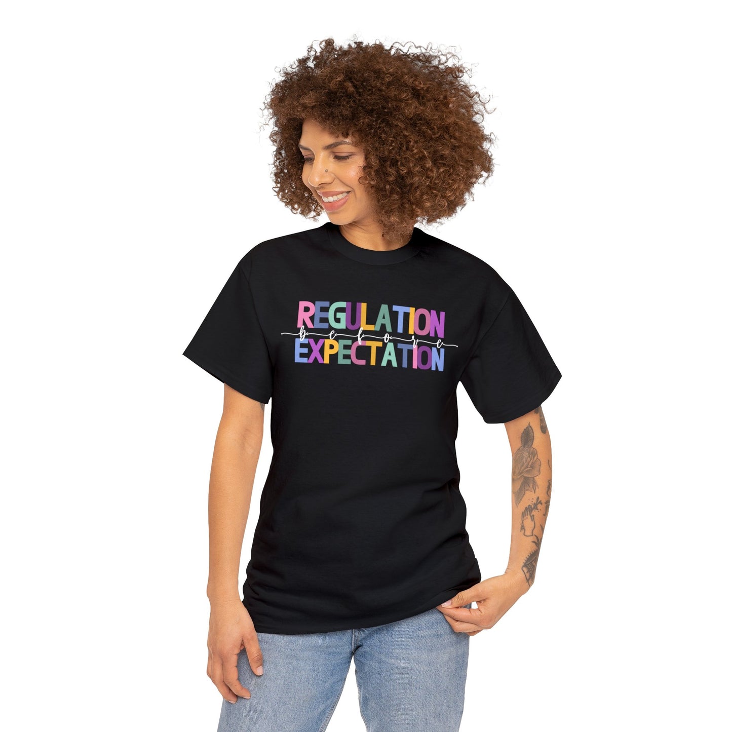Regulation Before Expectation Heavy Cotton Tee