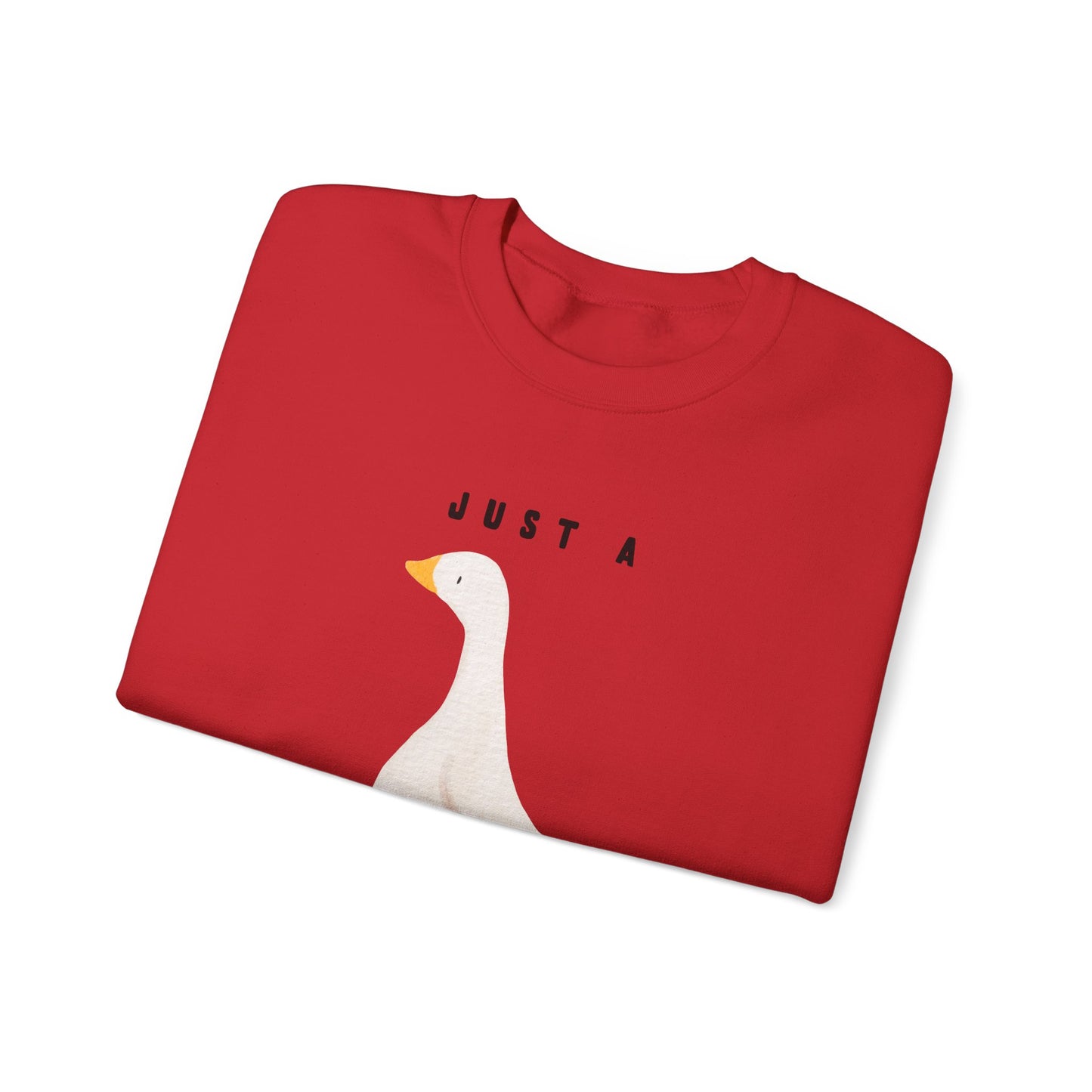 Just A Silly Goose Heavy Blend™ Crewneck Sweatshirt