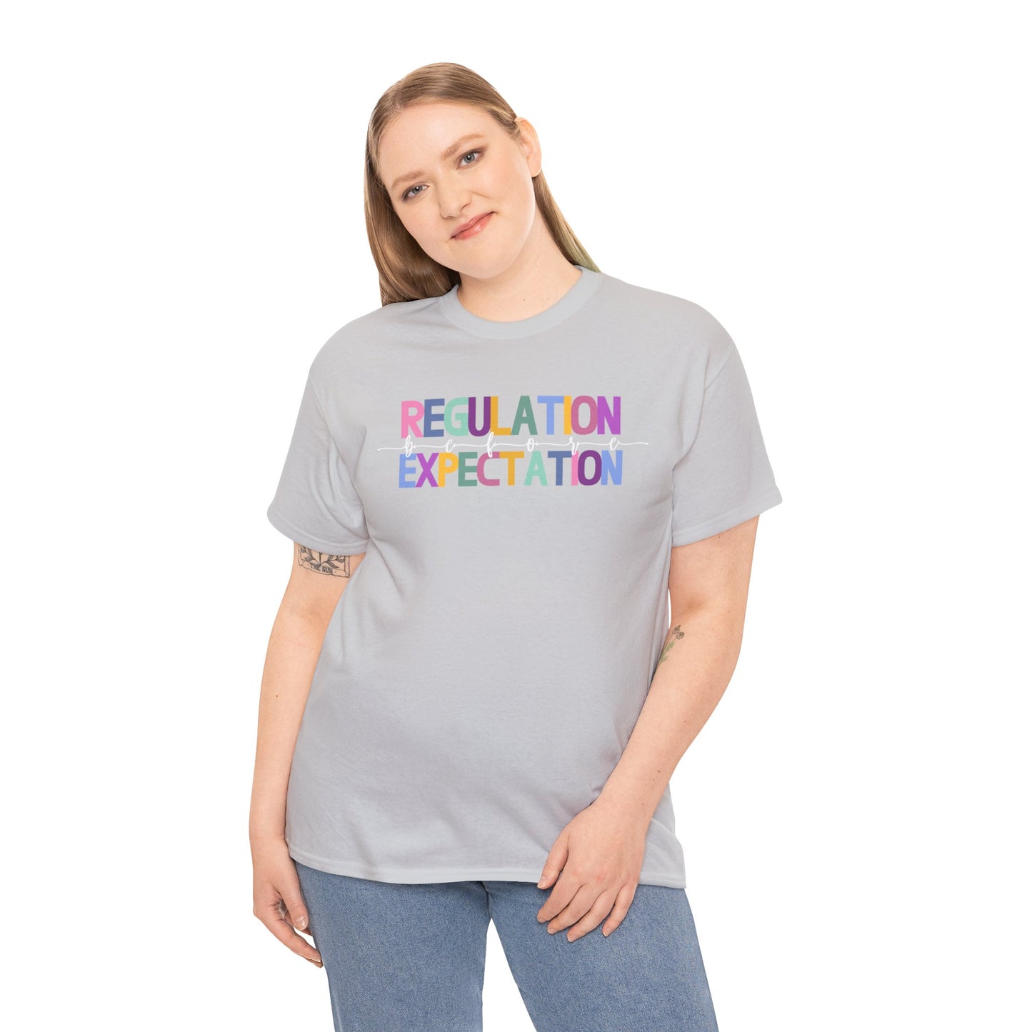 Regulation Before Expectation Heavy Cotton Tee