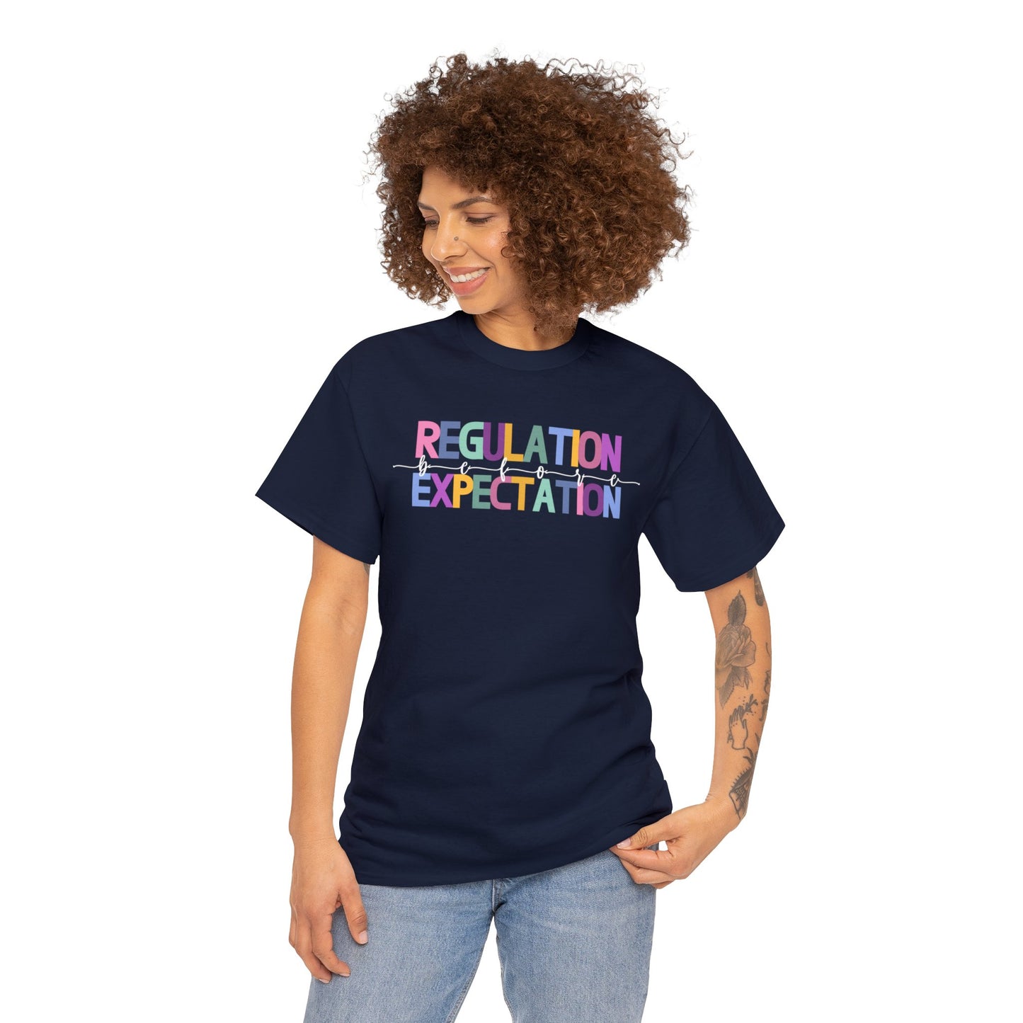 Regulation Before Expectation Heavy Cotton Tee
