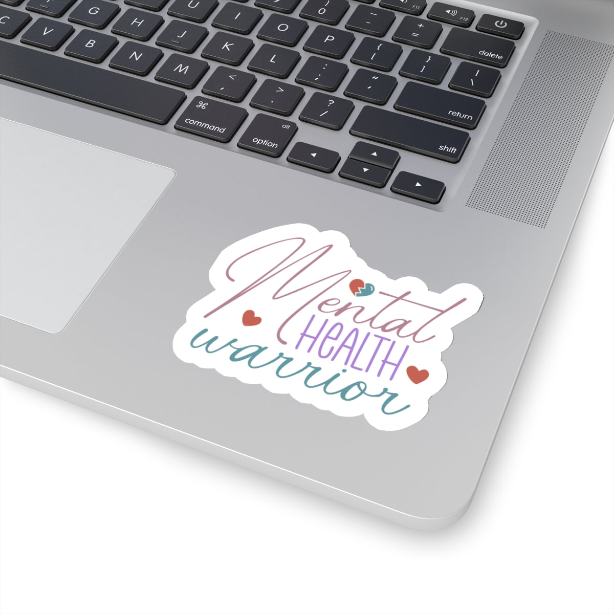 Mental Health Warrior Kiss-Cut Sticker