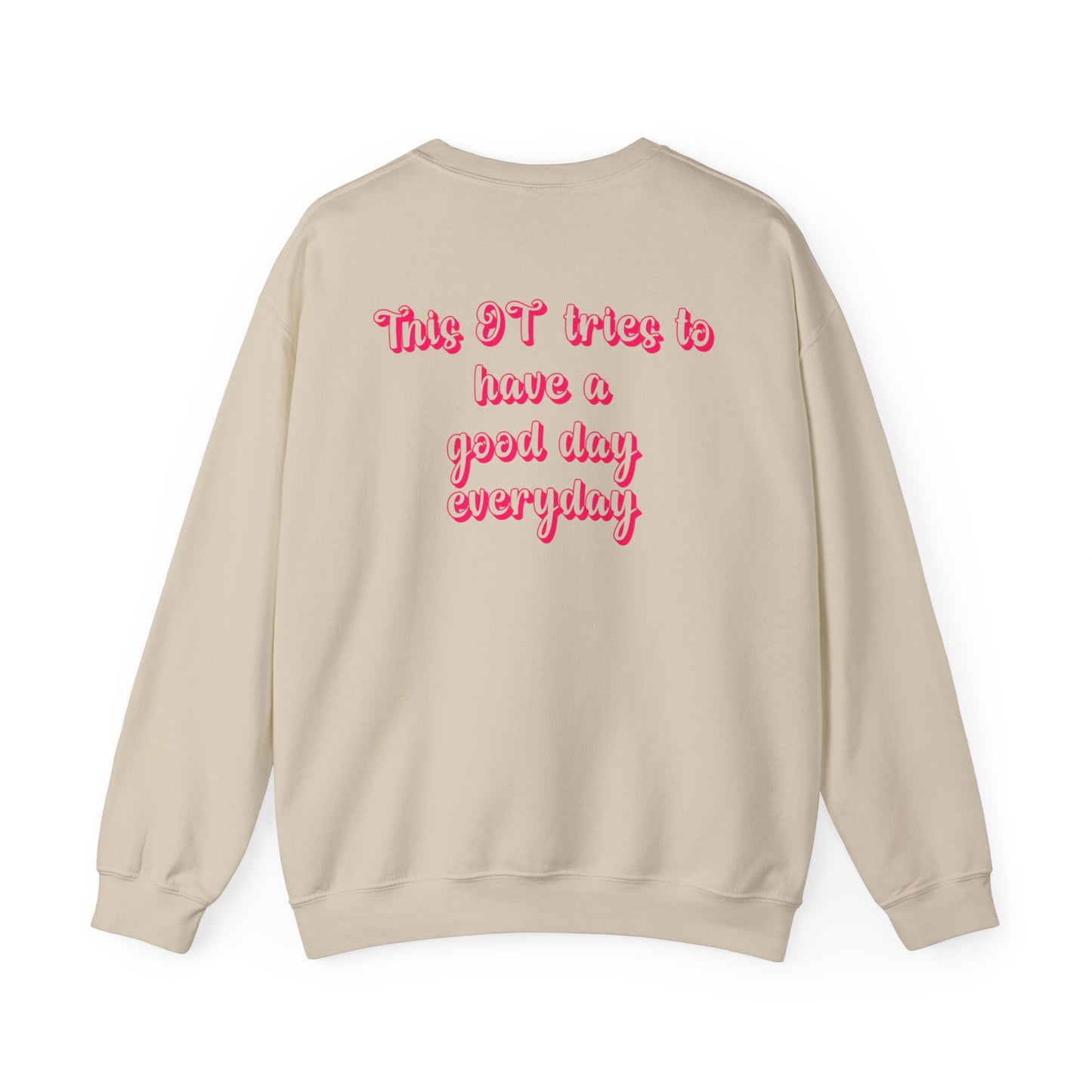 Pink and Bubbly Occupational Therapist Heavy Blend™ Crewneck Sweatshirt