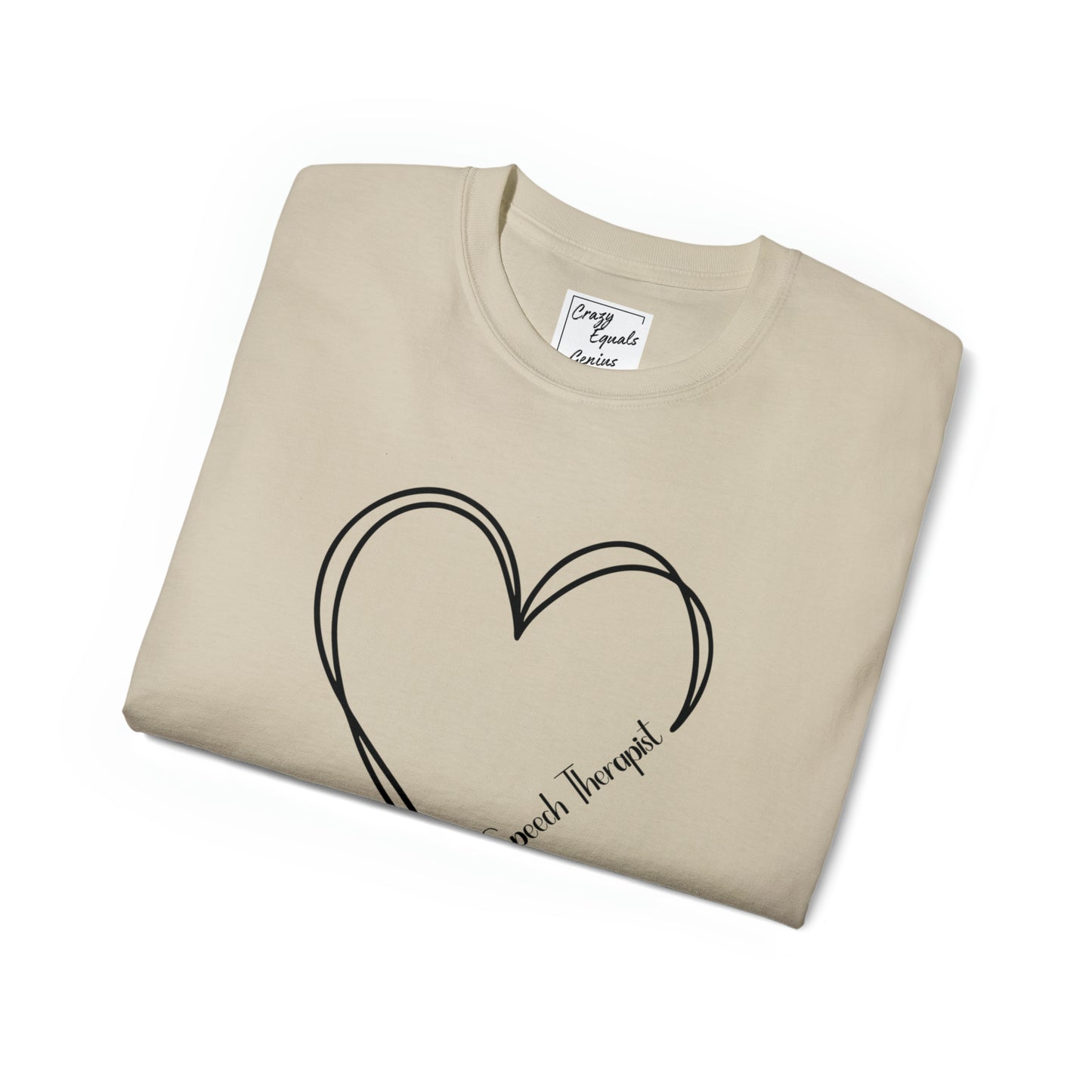 Heart Speech Therapist Ultra Cotton Tee