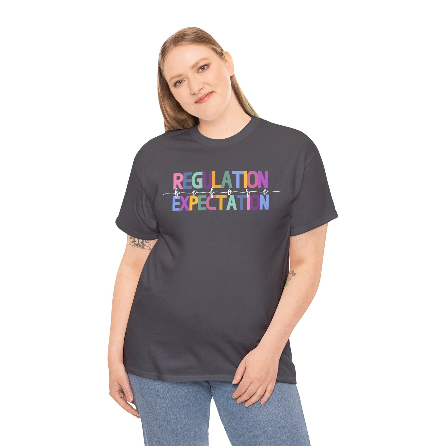 Regulation Before Expectation Heavy Cotton Tee