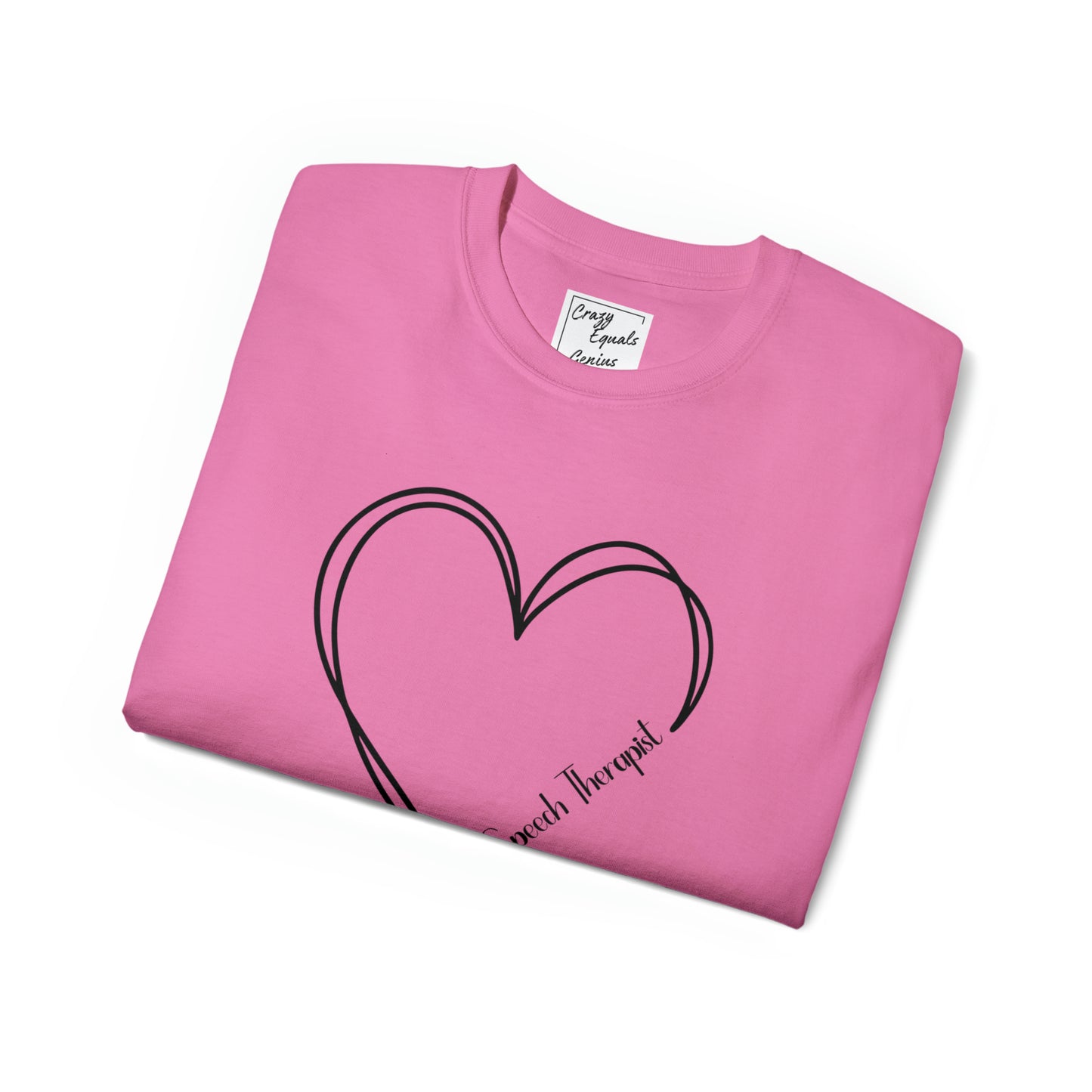Heart Speech Therapist Ultra Cotton Tee