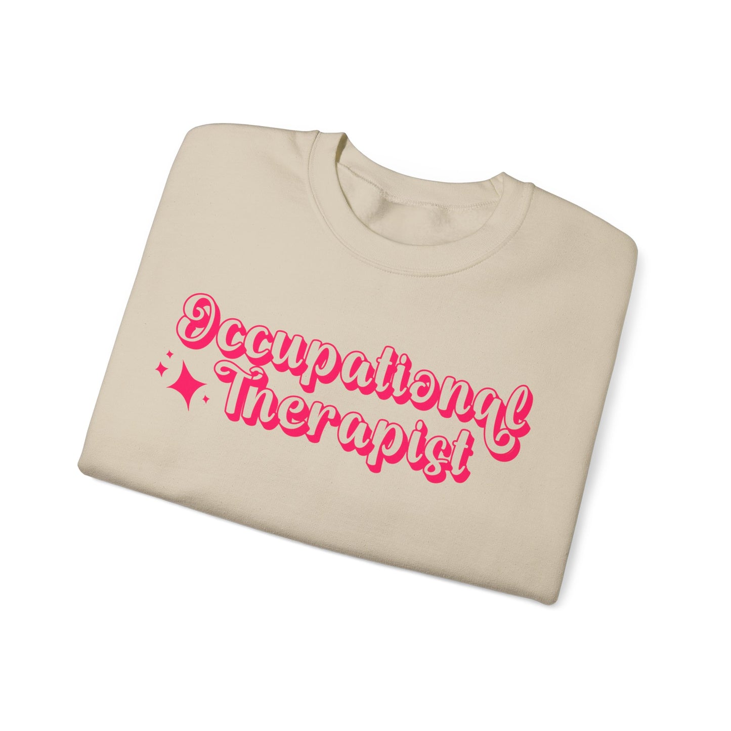 Pink and Bubbly Occupational Therapist Heavy Blend™ Crewneck Sweatshirt