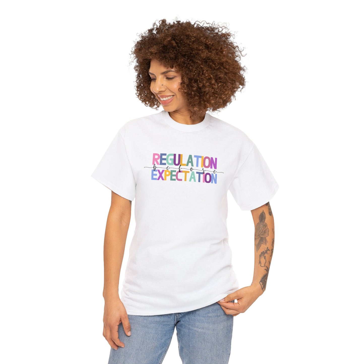 Regulation Before Expectation Heavy Cotton Tee