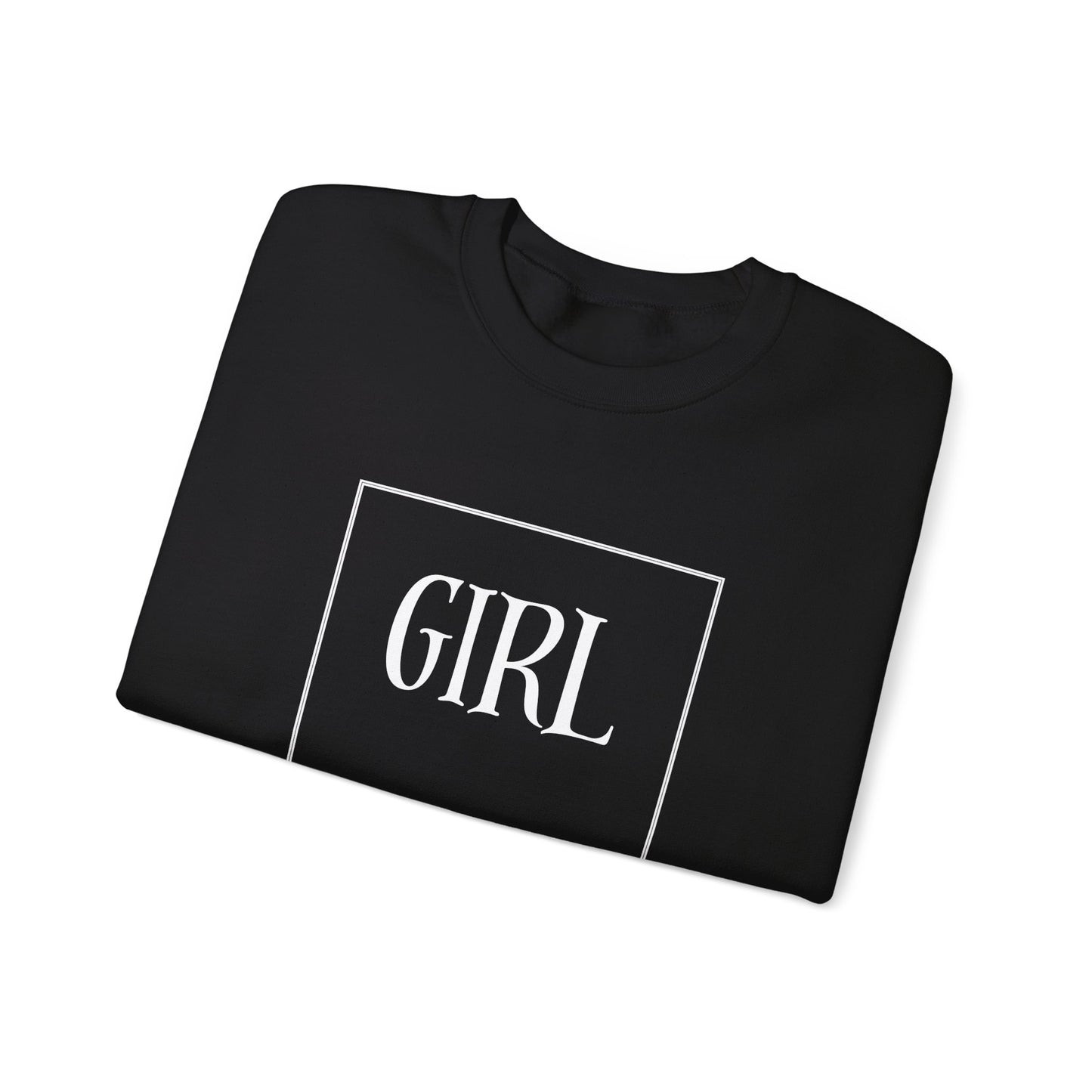 Girl Mom Heavy Blend™ Crewneck Sweatshirt