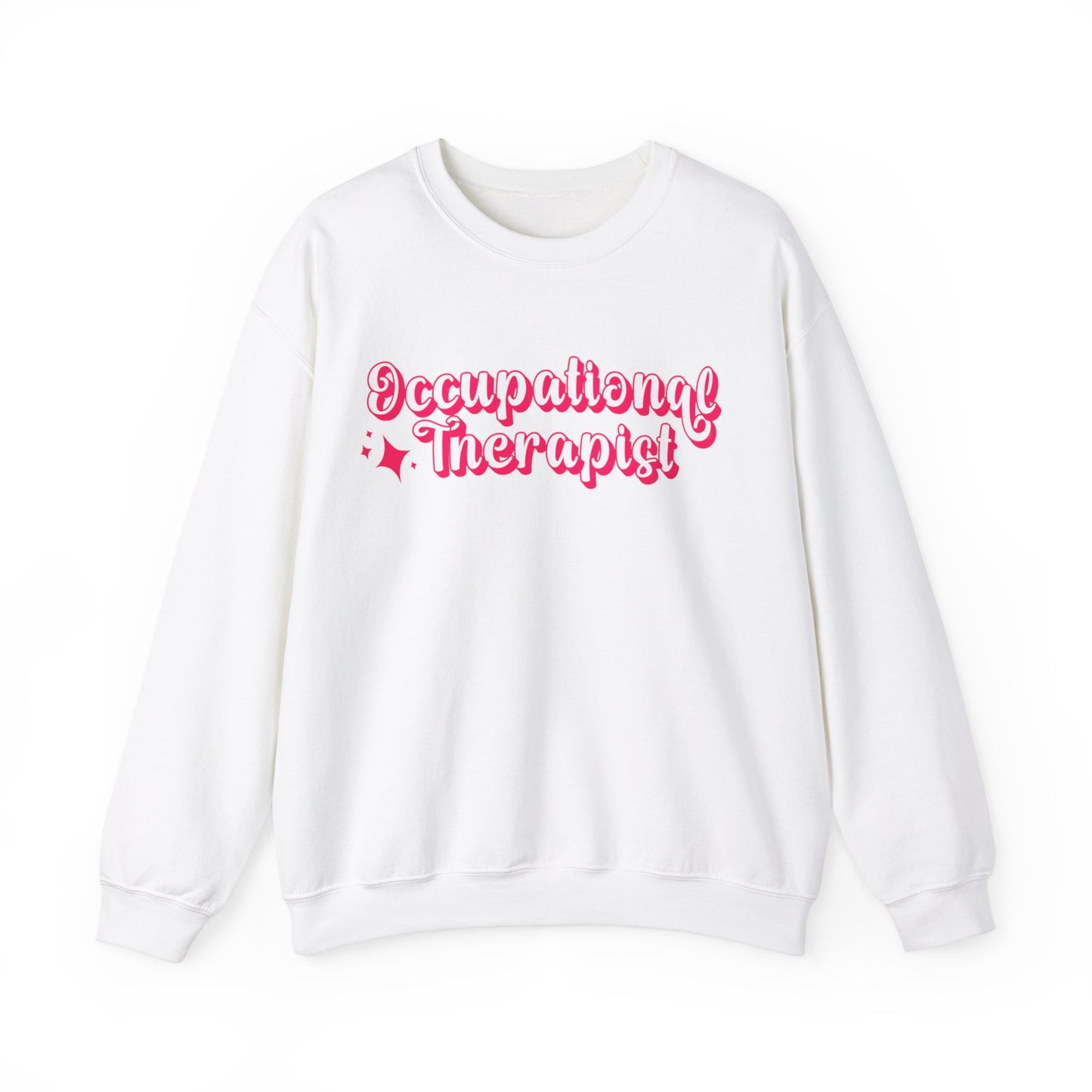 Pink and Bubbly Occupational Therapist Heavy Blend™ Crewneck Sweatshirt