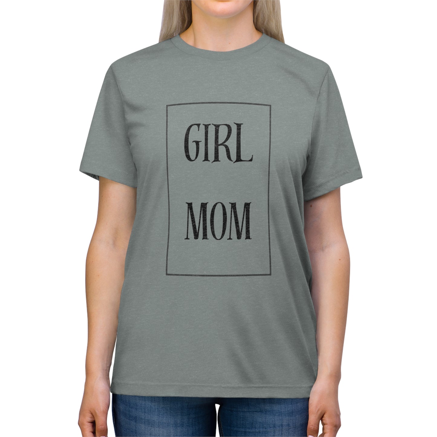 Girl Mom Triblend Tee