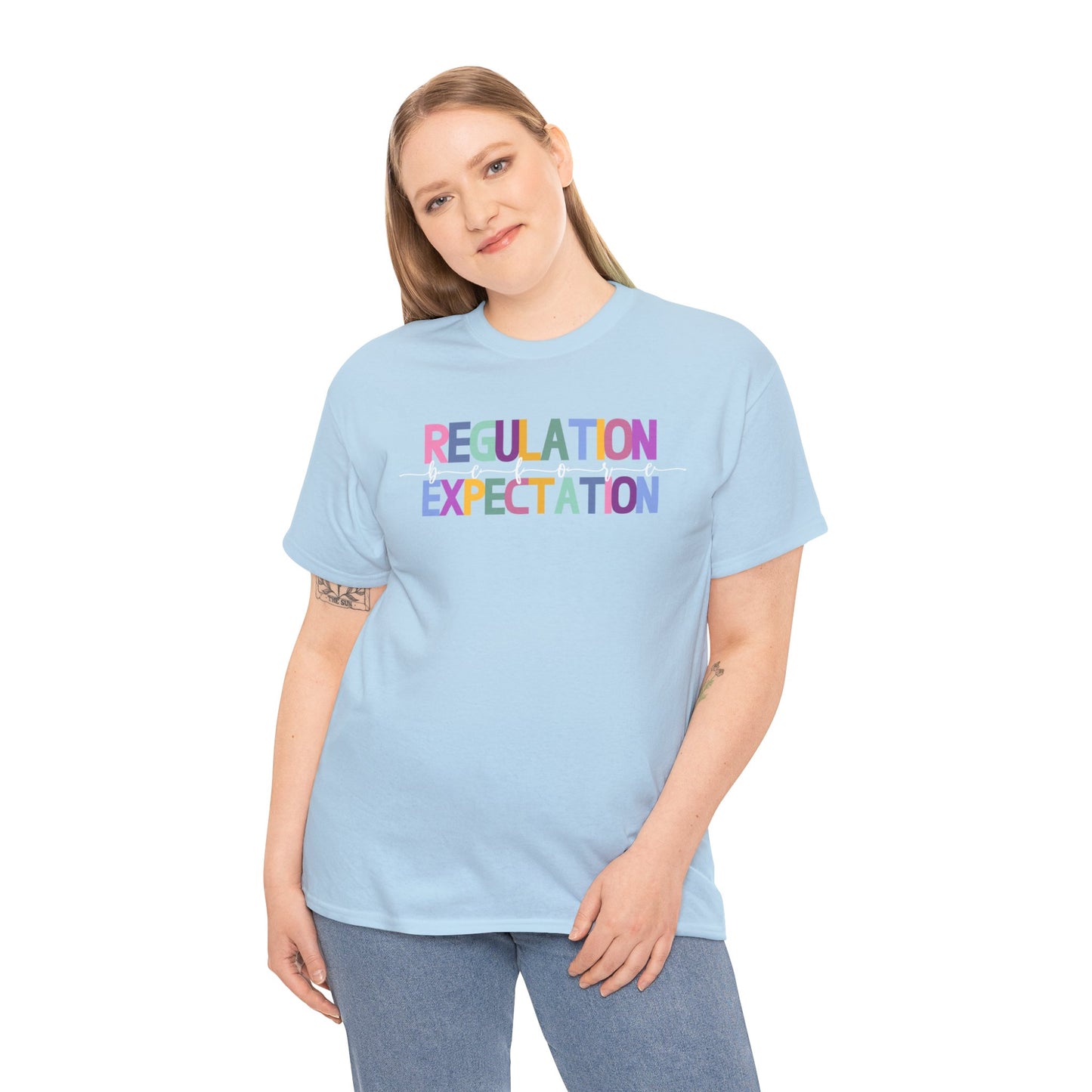 Regulation Before Expectation Heavy Cotton Tee