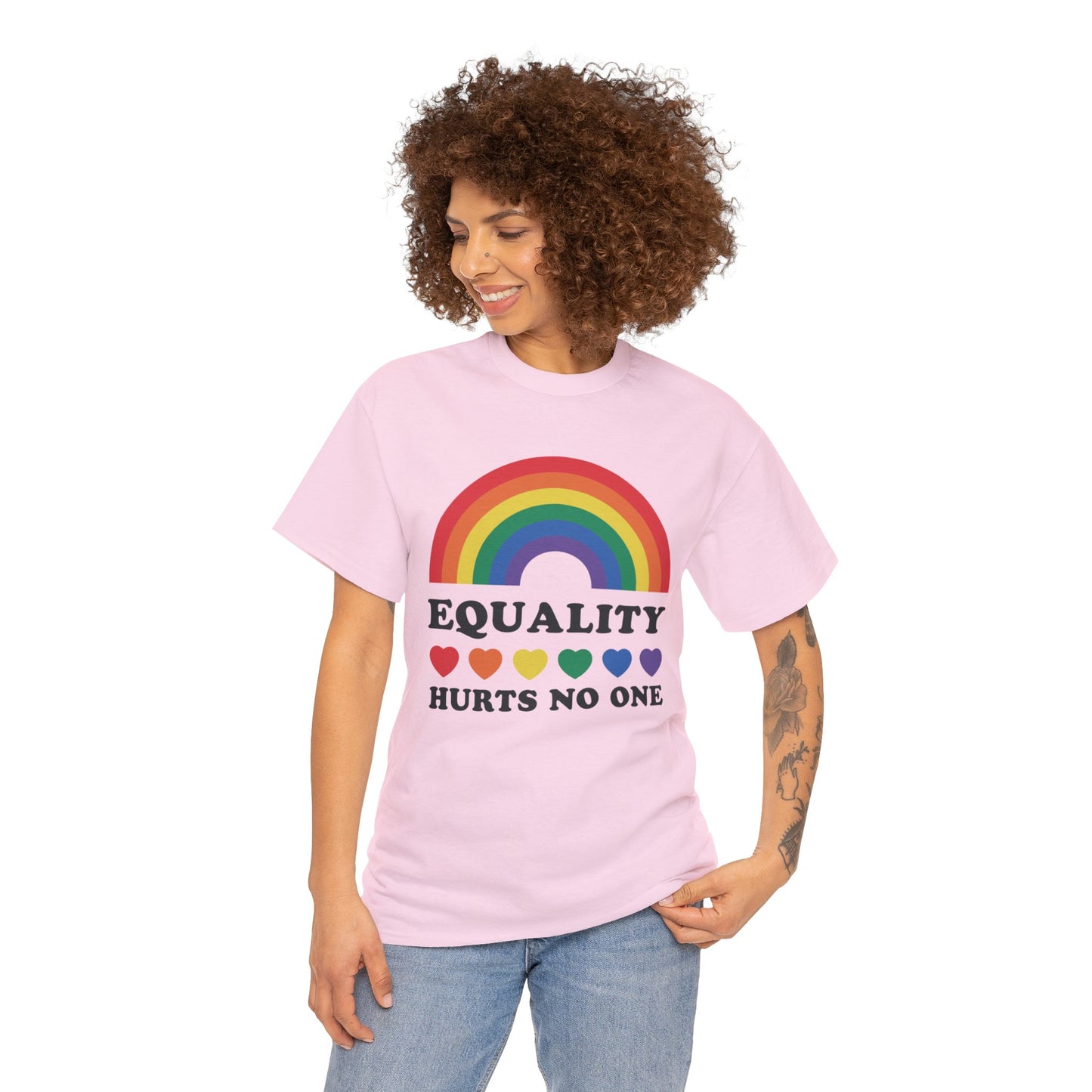 Equality Hurts No One Heavy Cotton Tee