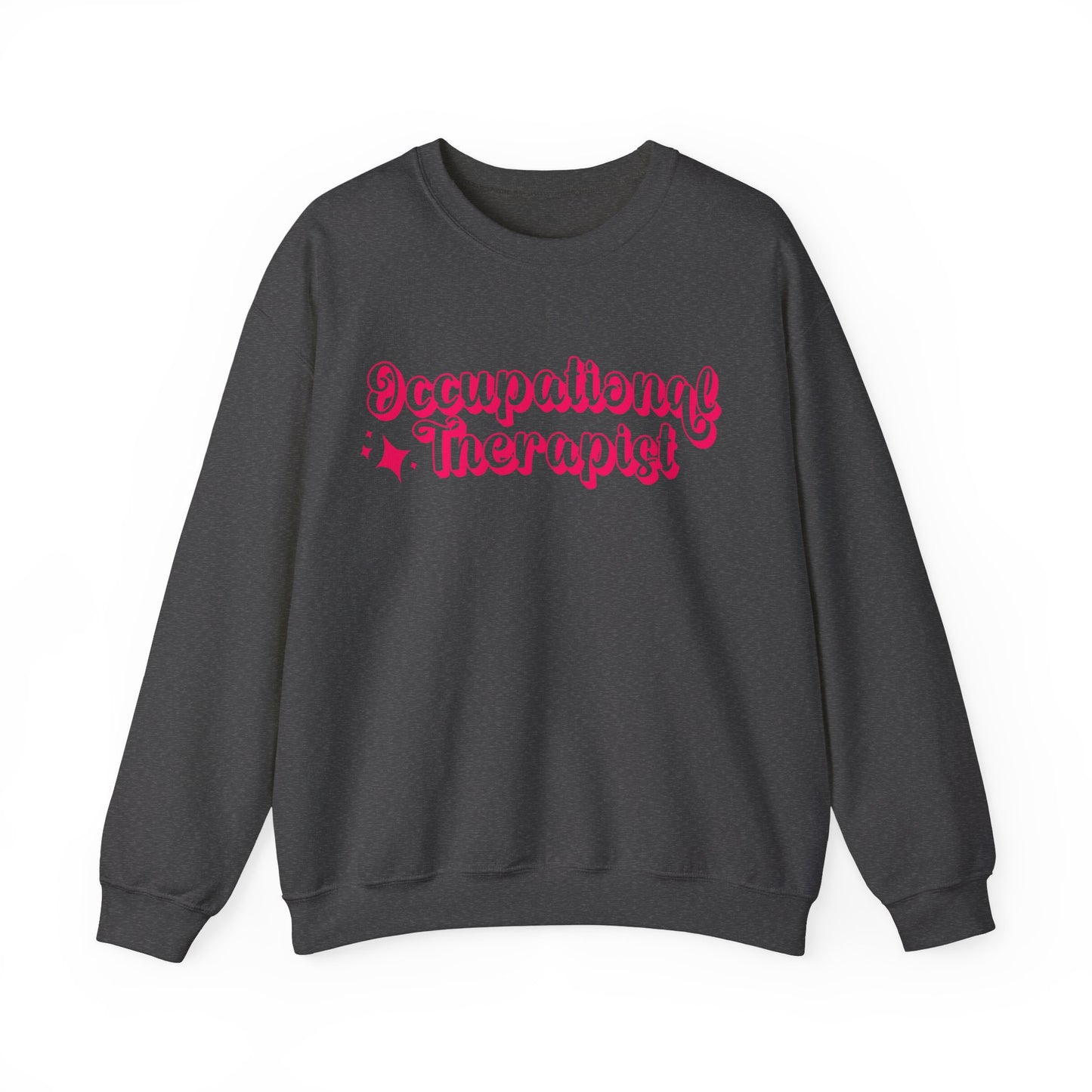 Pink and Bubbly Occupational Therapist Heavy Blend™ Crewneck Sweatshirt