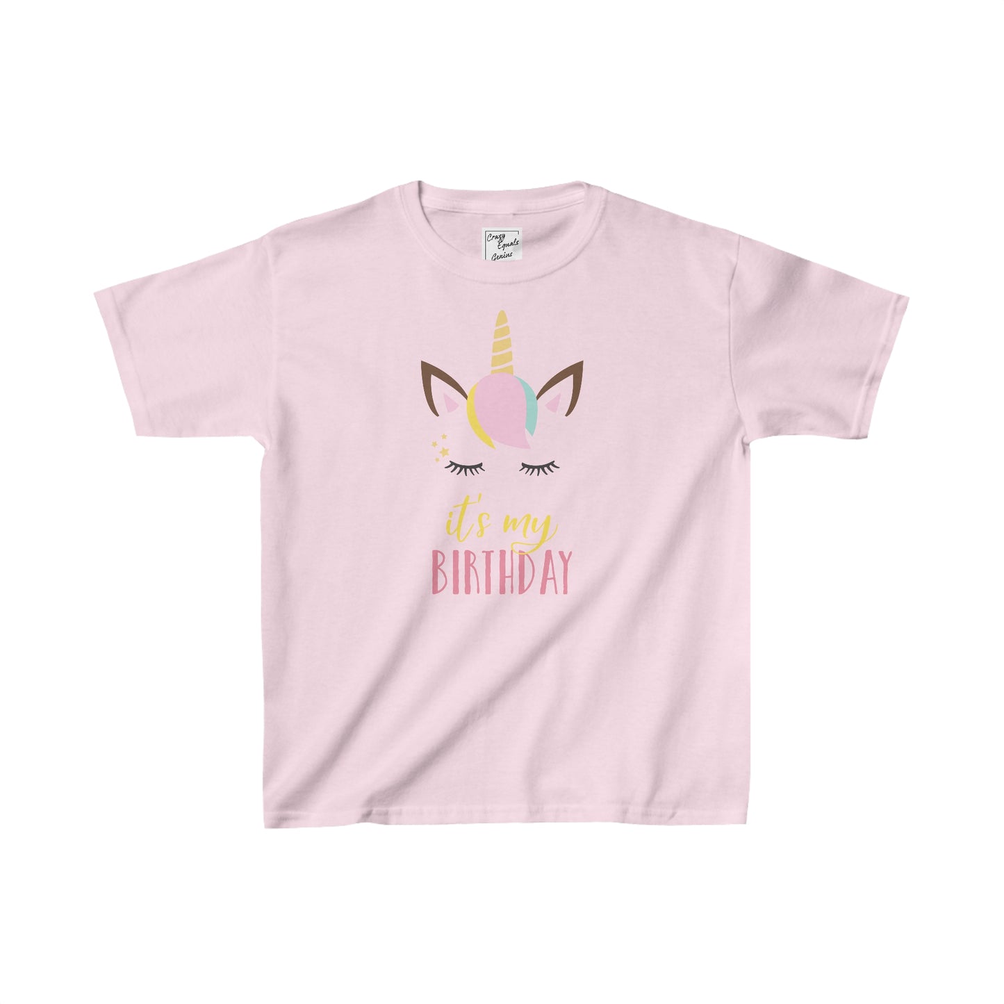 It's Birthday Unicorn Kids Heavy Cotton™ Tee