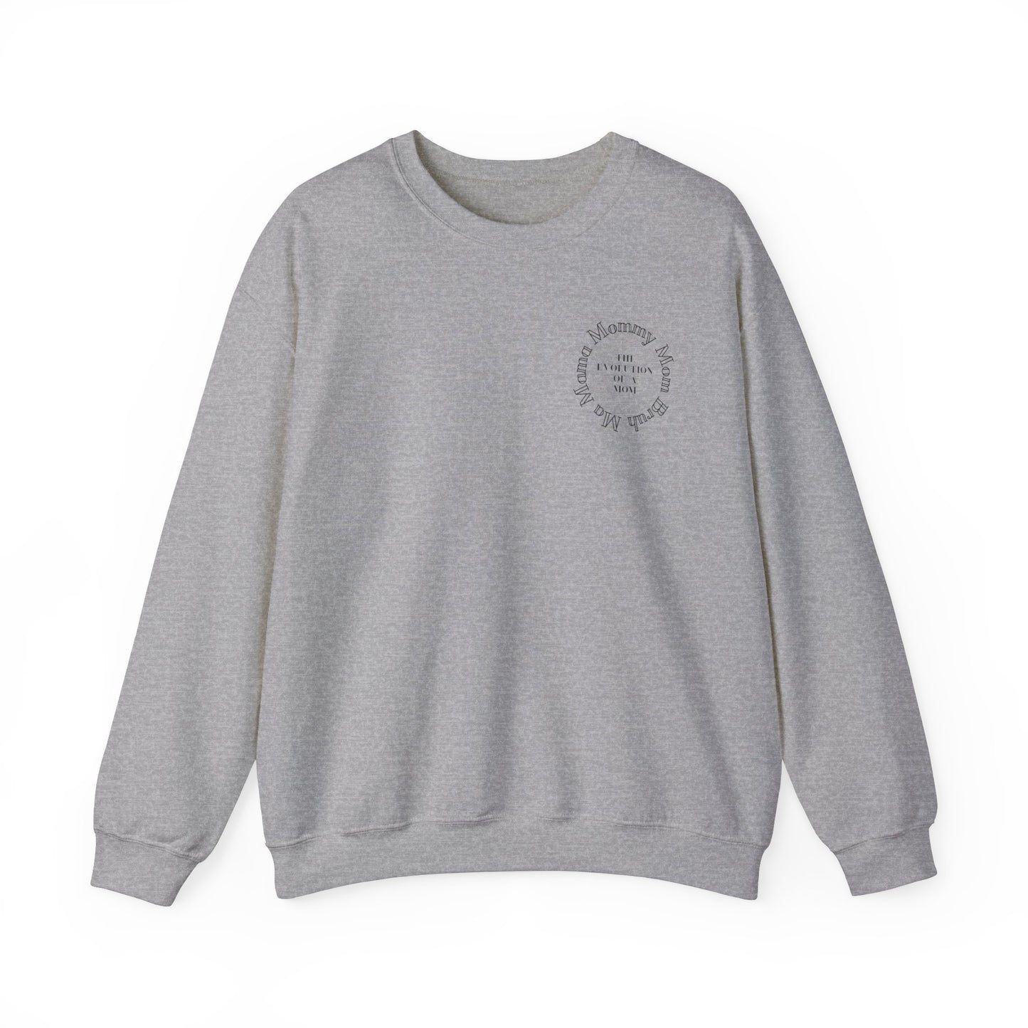 Evolution of a Mom Heavy Blend™ Crewneck Sweatshirt