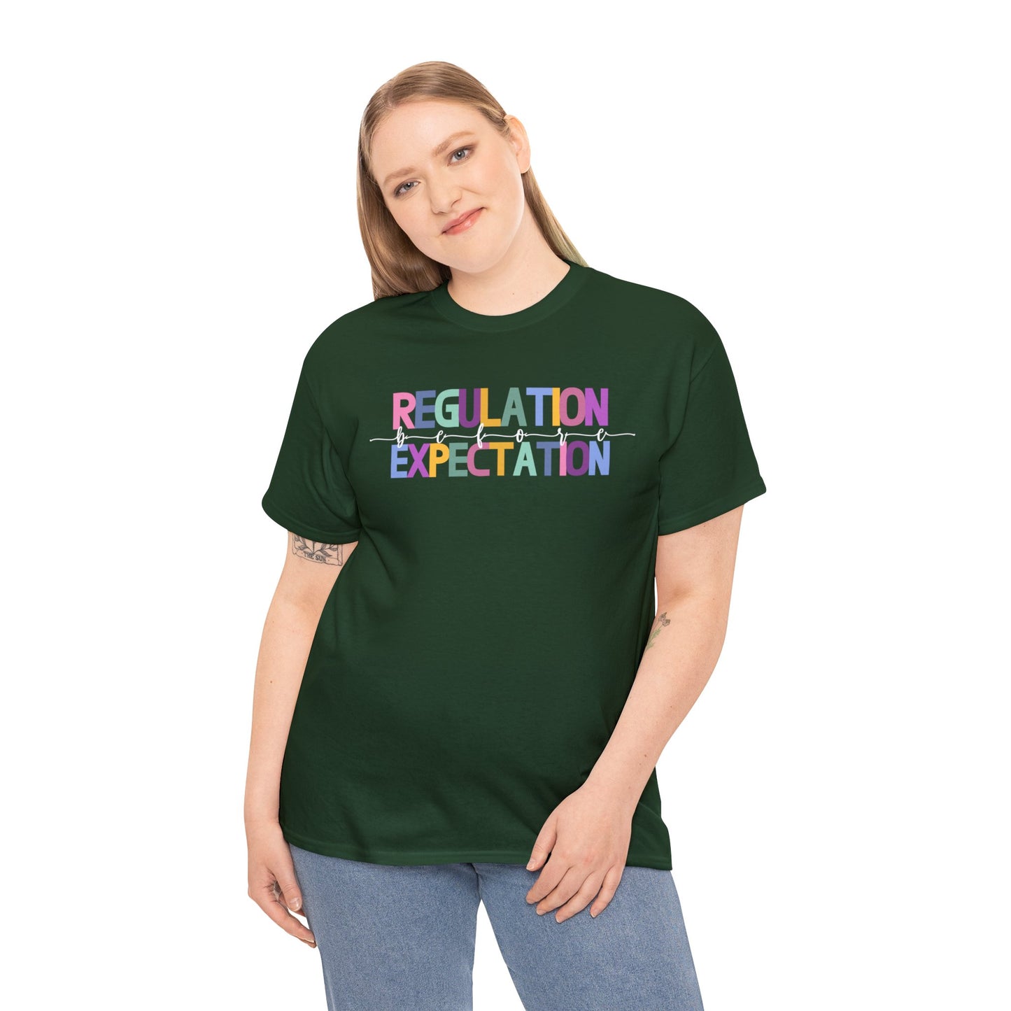 Regulation Before Expectation Heavy Cotton Tee