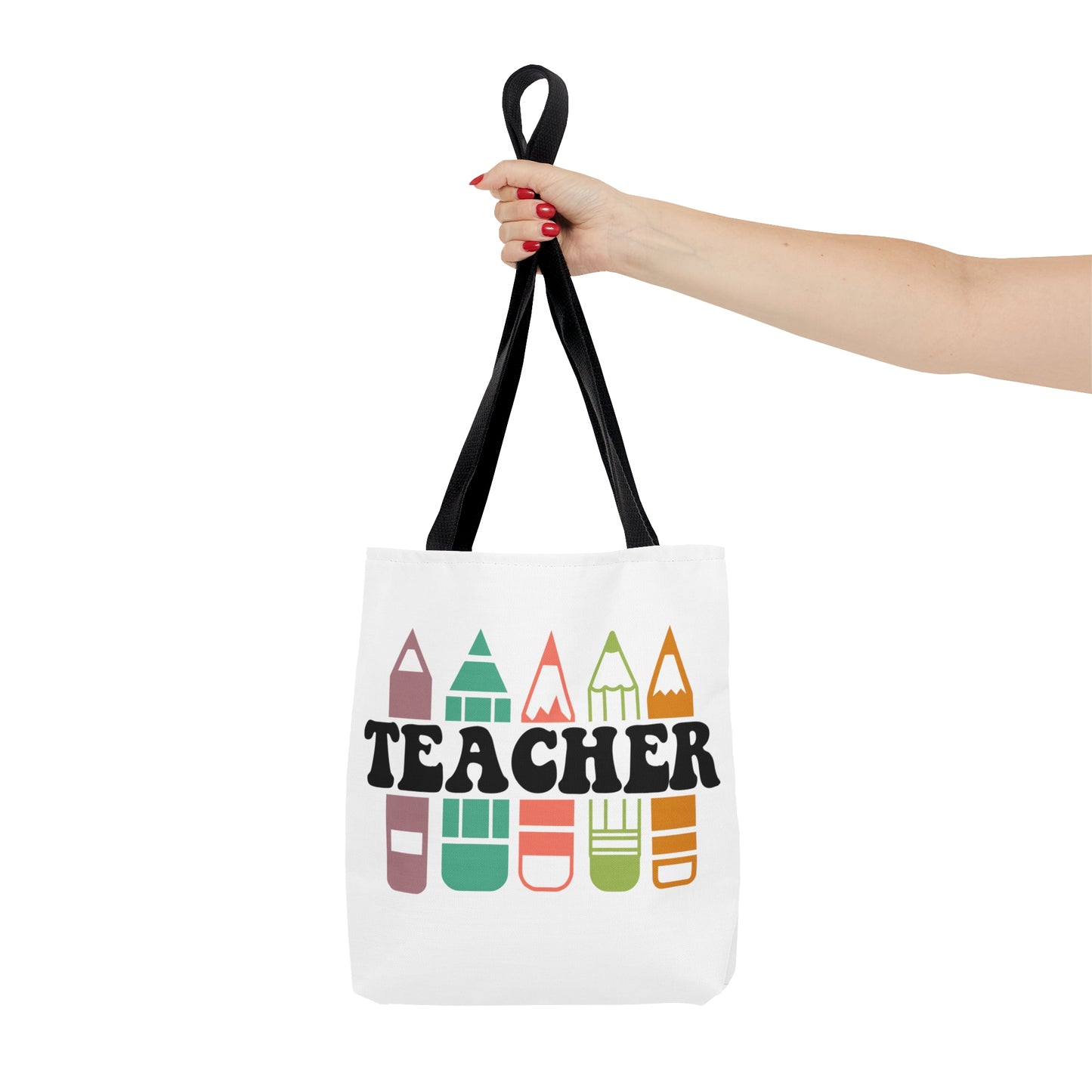 Teacher Repeat Tote Bag