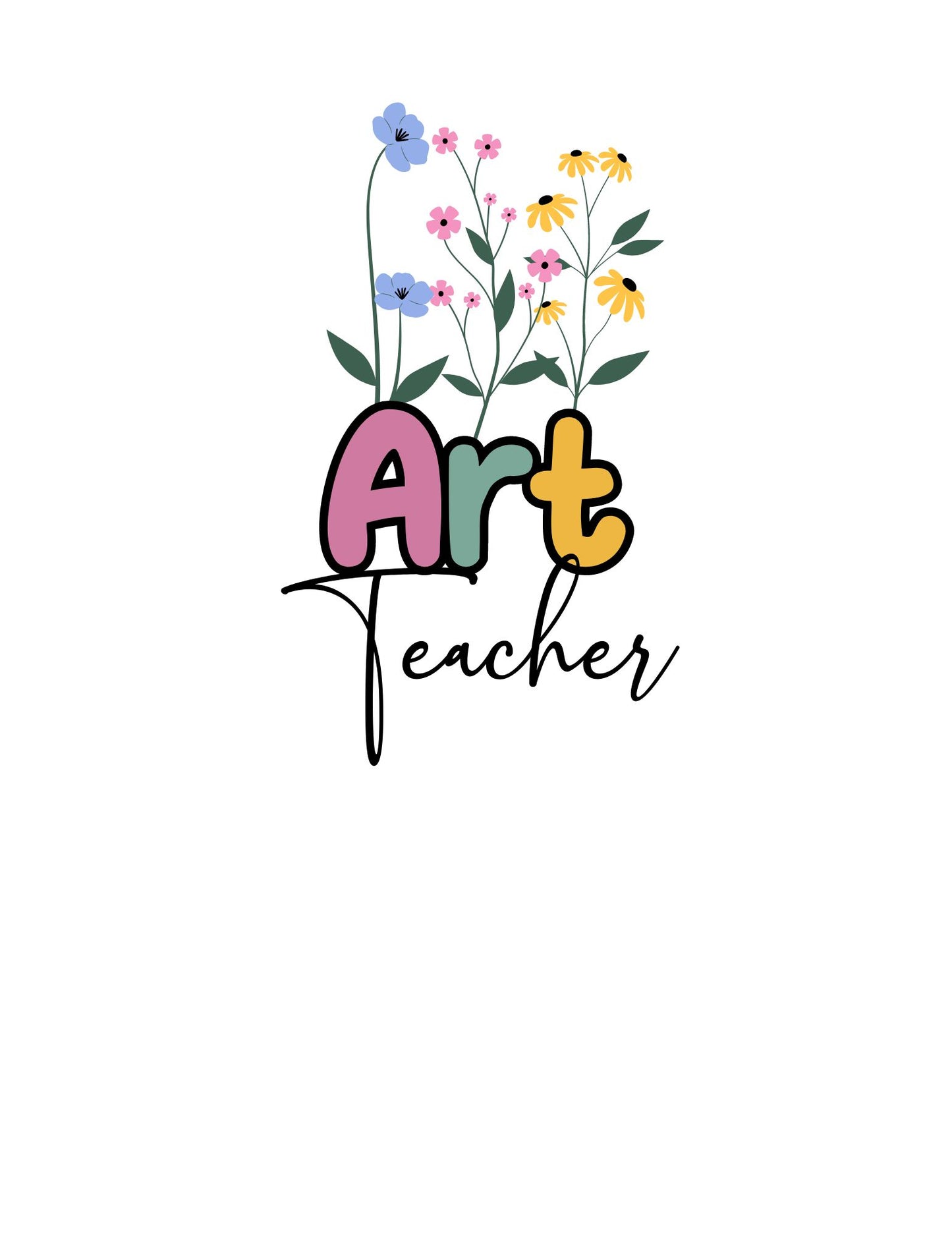 Floral Teacher Bundle Digital Download