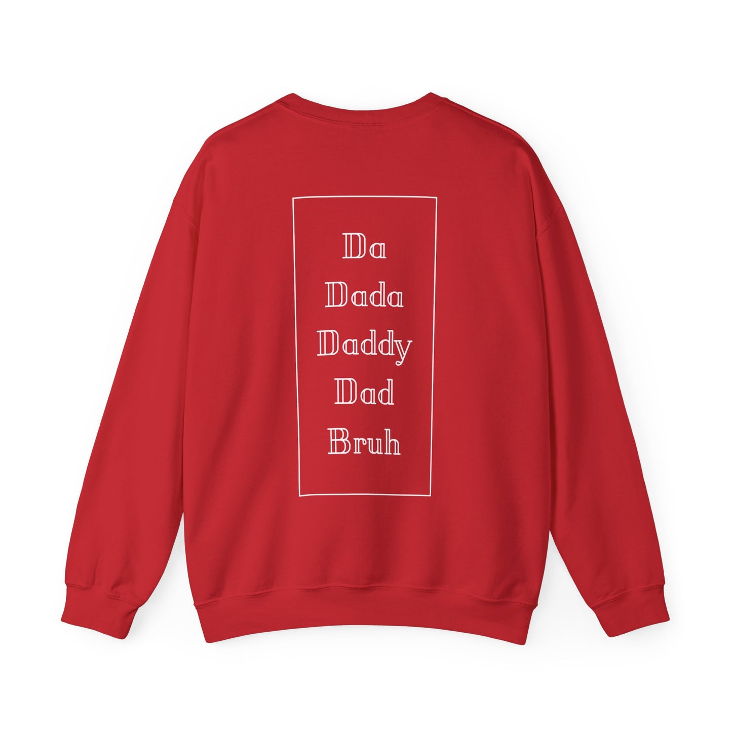 Evolution of a Dad Heavy Blend™ Crewneck Sweatshirt