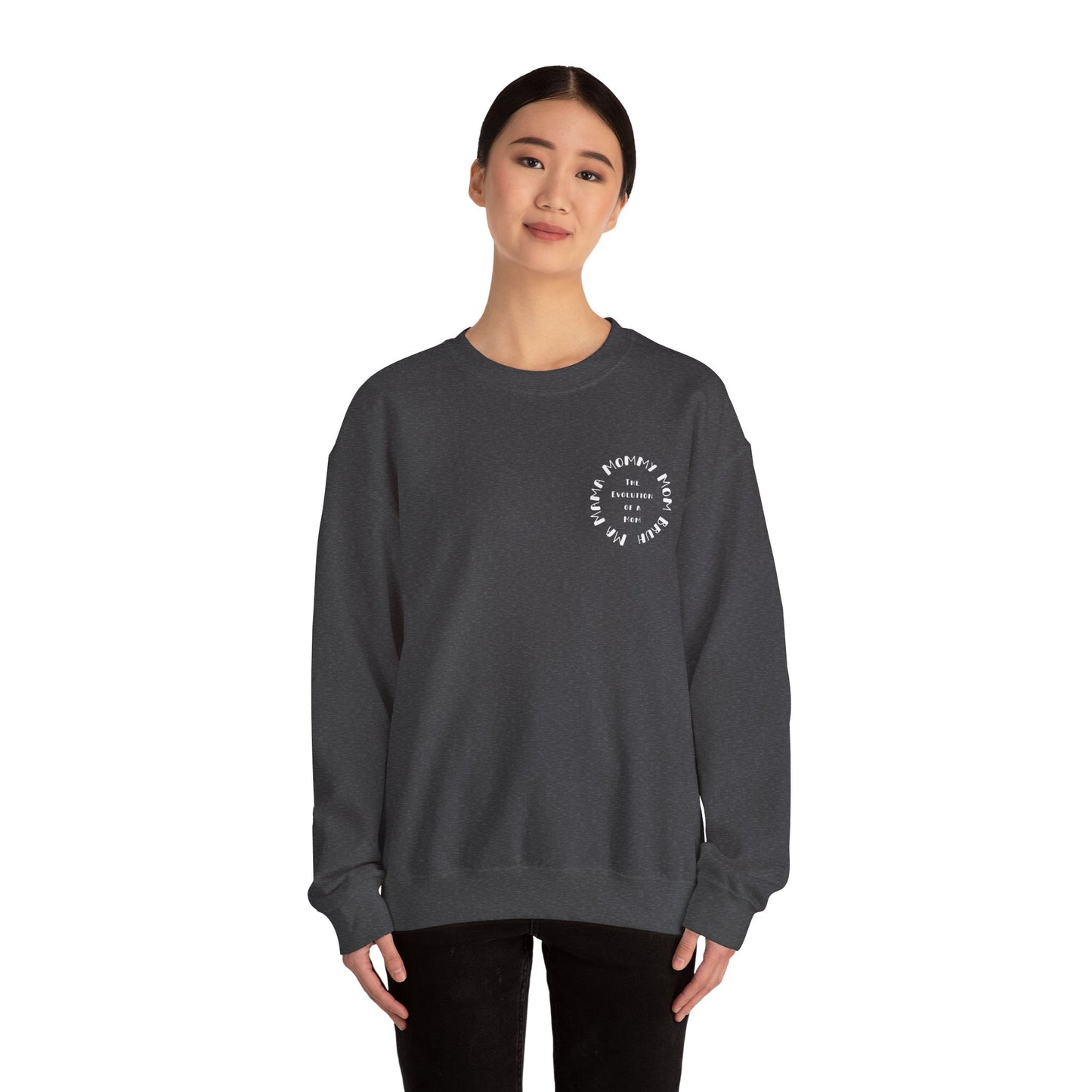 Neutral Evolution of a Mom Heavy Blend™ Crewneck Sweatshirt