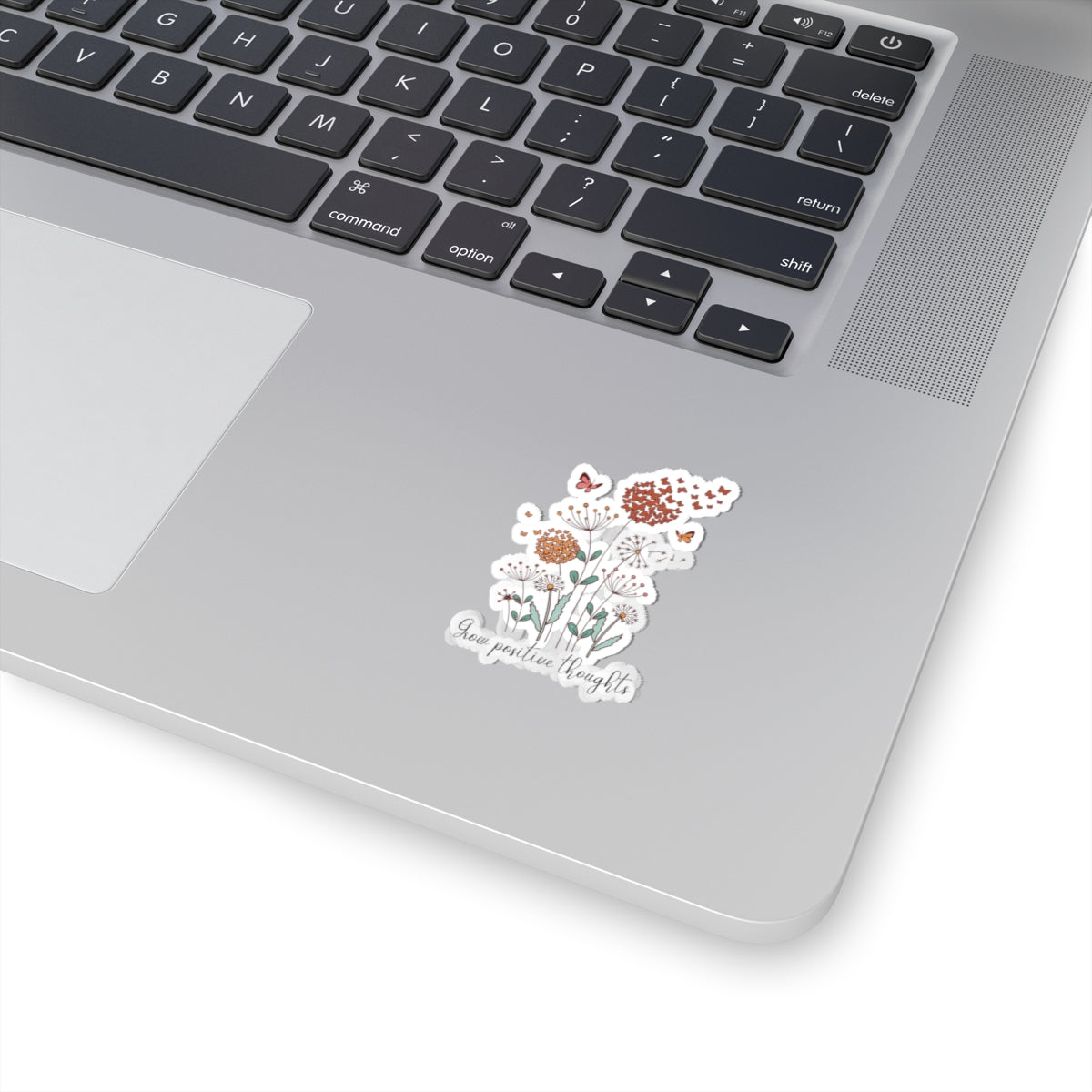 Grow Positive Thoughts Kiss-Cut Sticker