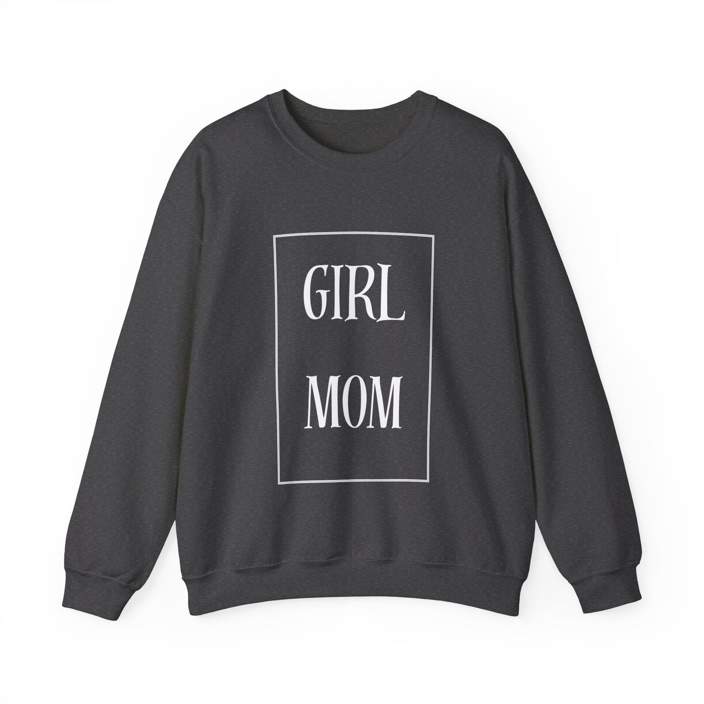 Girl Mom Heavy Blend™ Crewneck Sweatshirt
