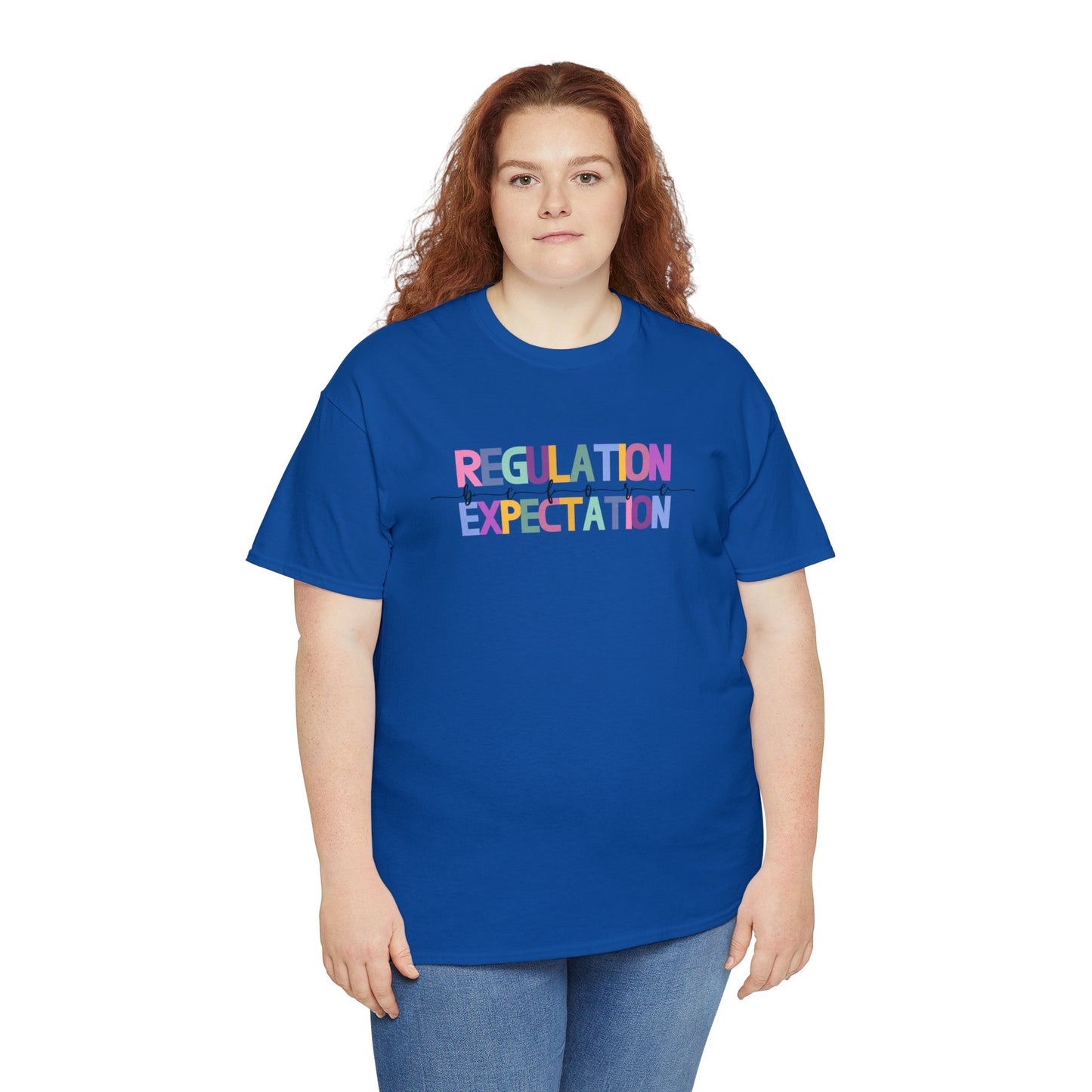 Regulation Before Expectation Heavy Cotton Tee