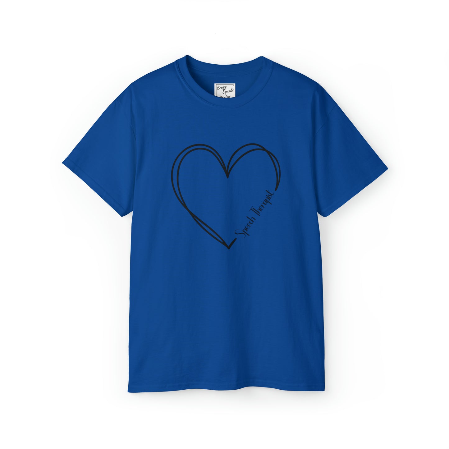 Heart Speech Therapist Ultra Cotton Tee