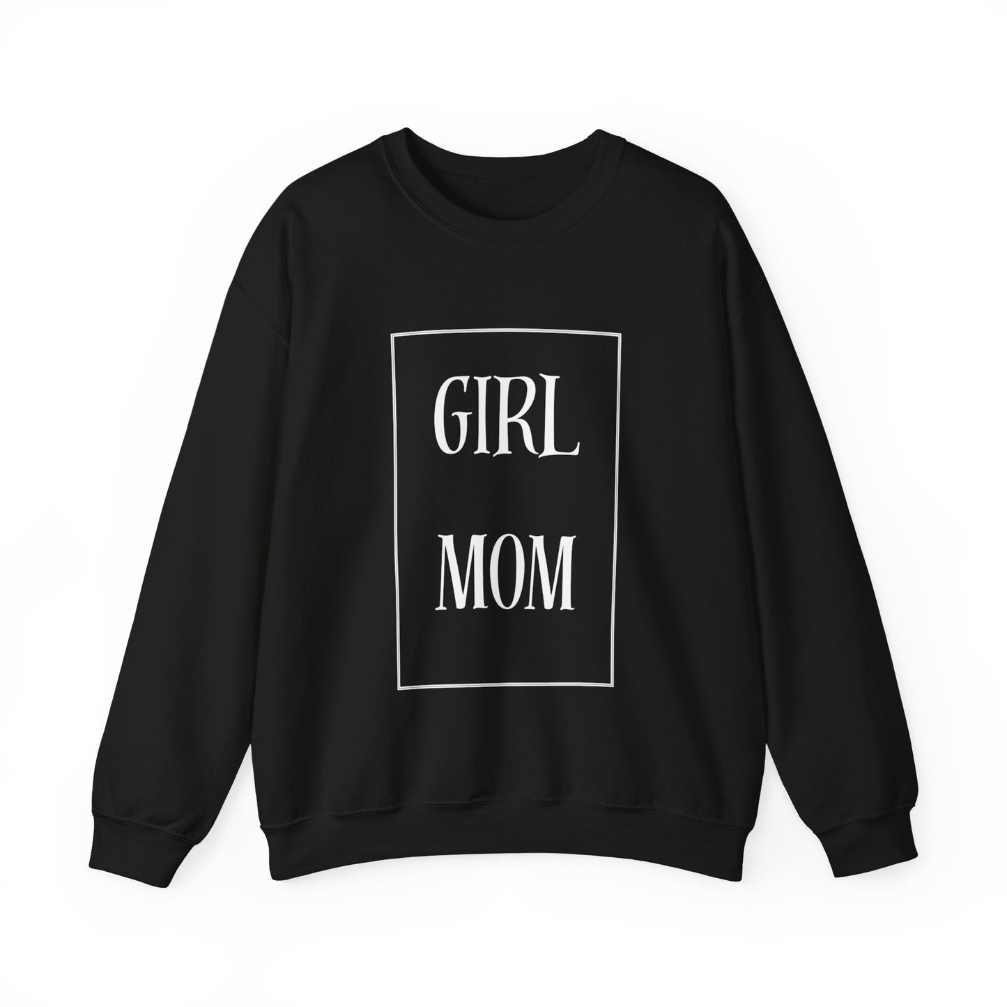 Girl Mom Heavy Blend™ Crewneck Sweatshirt