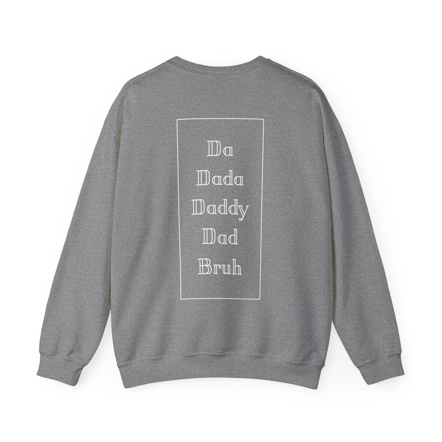Evolution of a Dad Heavy Blend™ Crewneck Sweatshirt