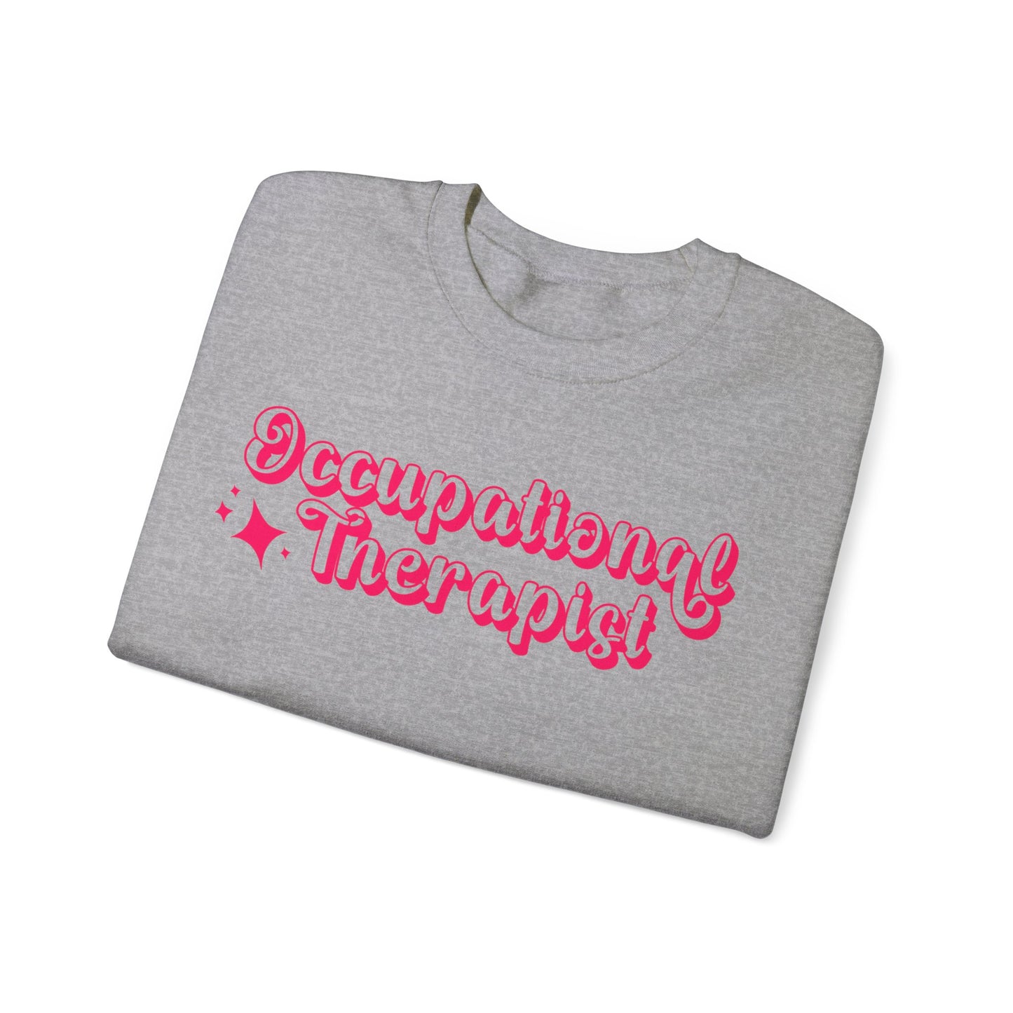 Pink and Bubbly Occupational Therapist Heavy Blend™ Crewneck Sweatshirt