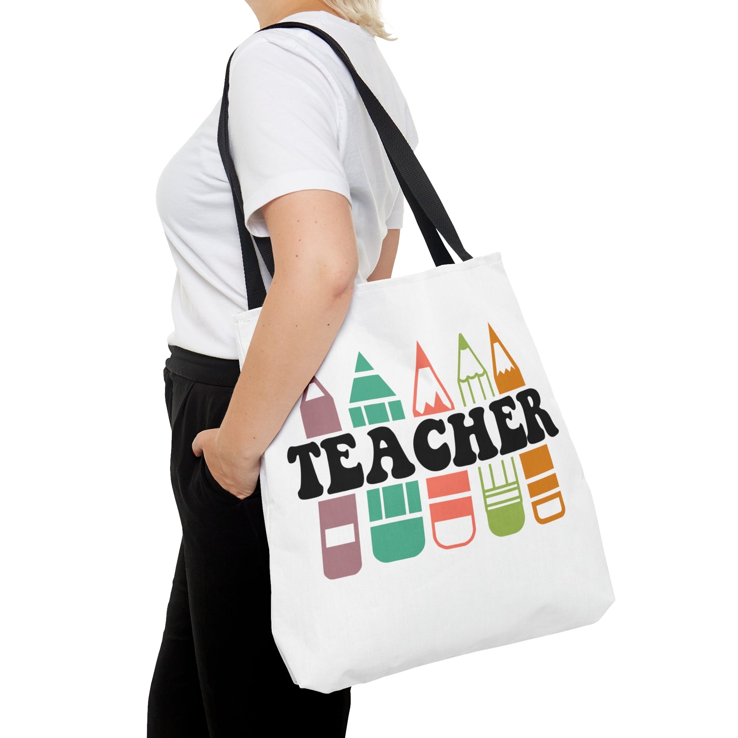 Teacher Repeat Tote Bag