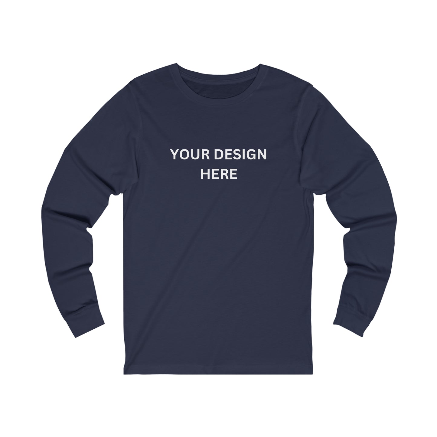 Custom Jersey Long Sleeve Tee