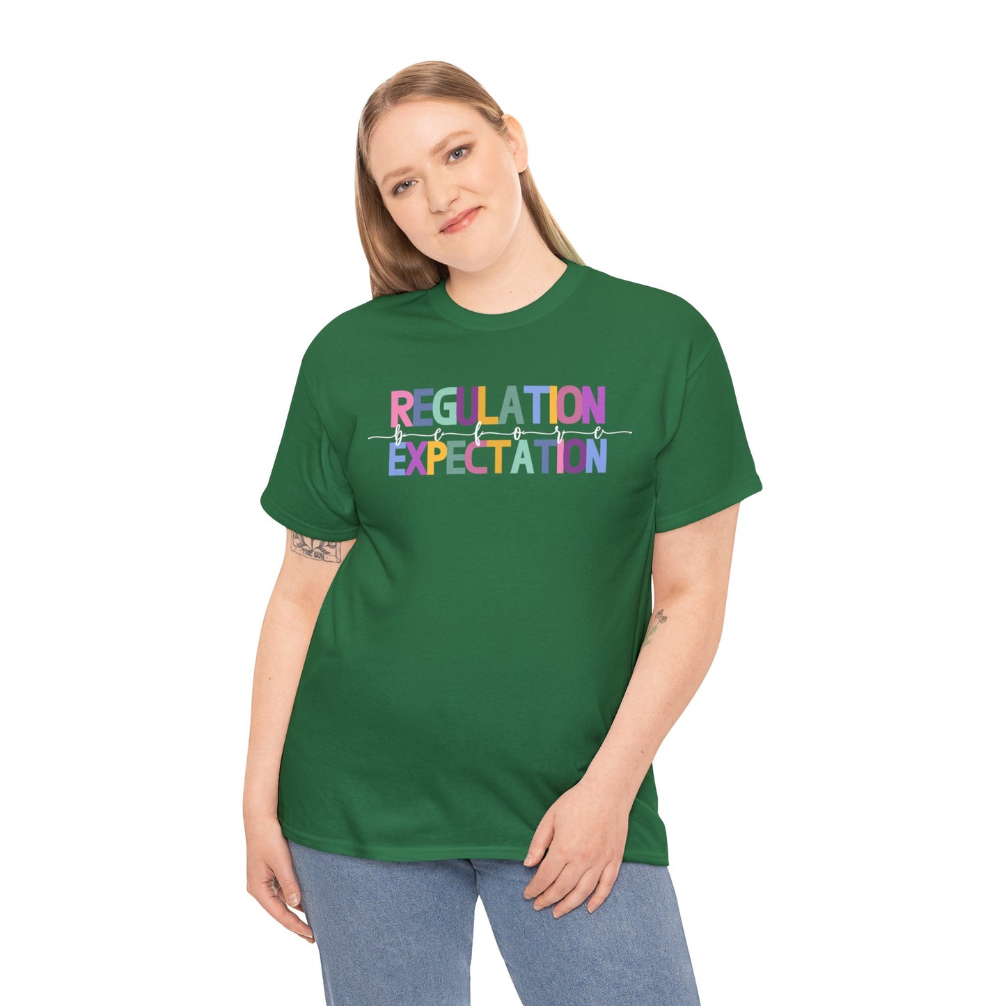 Regulation Before Expectation Heavy Cotton Tee