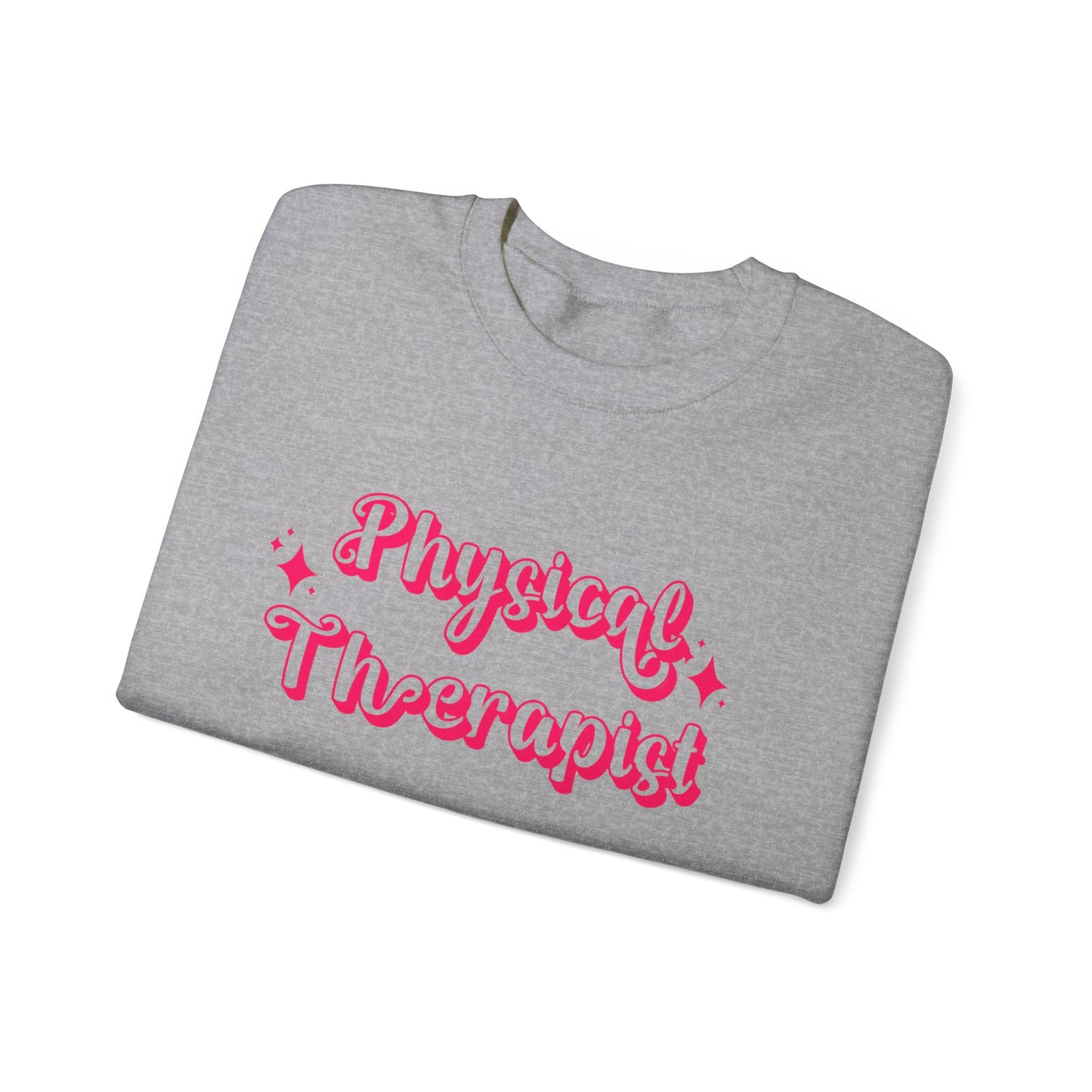 Pink and Bubbly Physical Therapist Heavy Blend™ Crewneck Sweatshirt