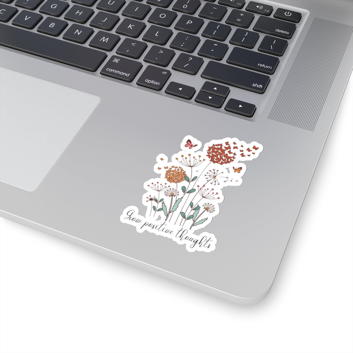 Grow Positive Thoughts Kiss-Cut Sticker