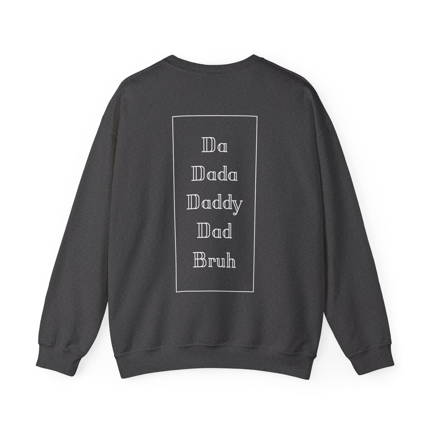 Evolution of a Dad Heavy Blend™ Crewneck Sweatshirt