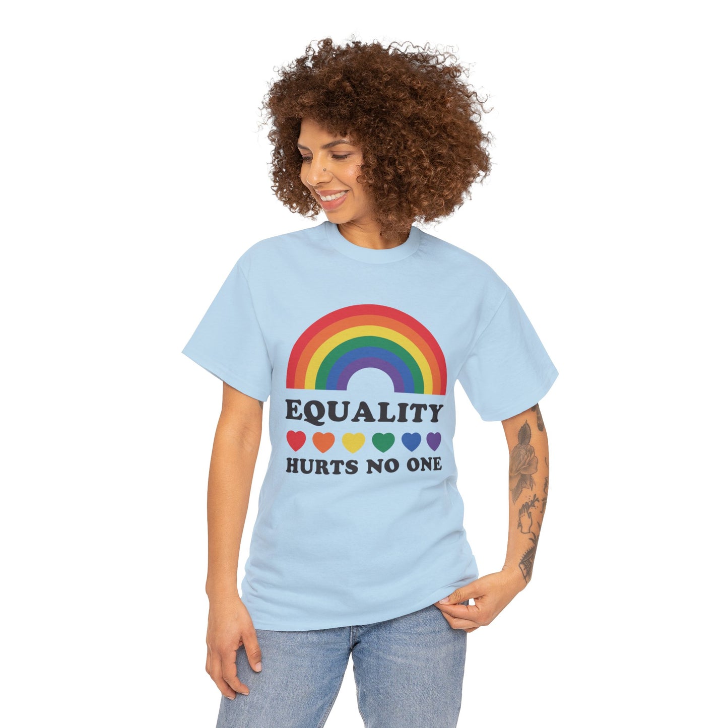 Equality Hurts No One Heavy Cotton Tee