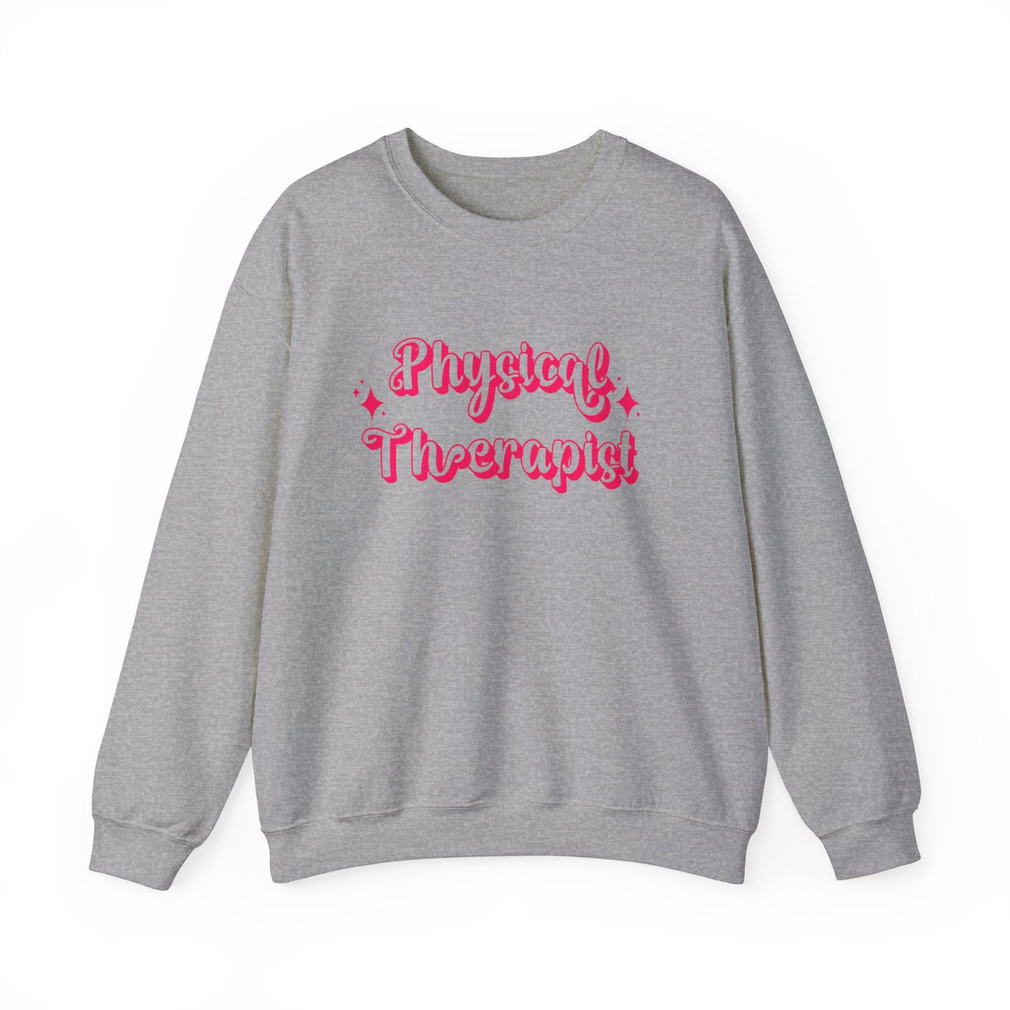 Pink and Bubbly Physical Therapist Heavy Blend™ Crewneck Sweatshirt