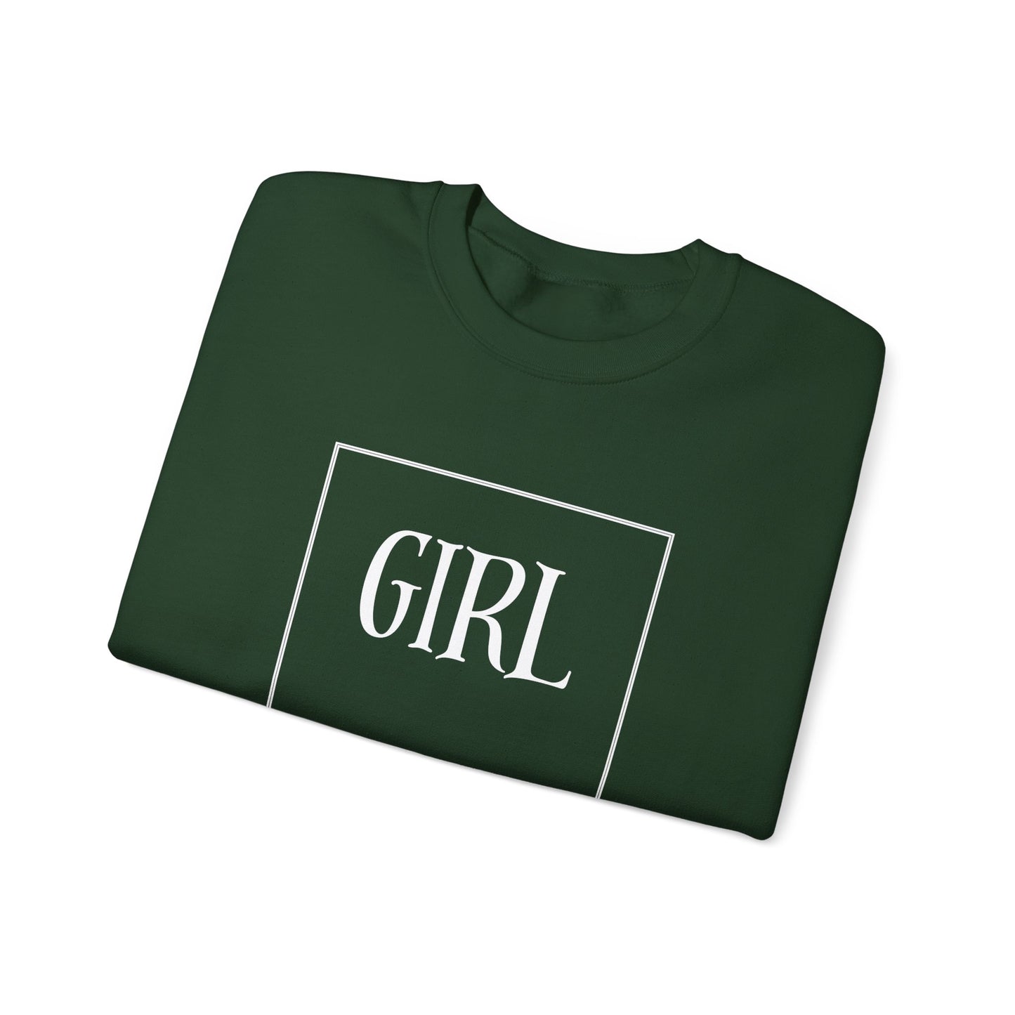 Girl Mom Heavy Blend™ Crewneck Sweatshirt