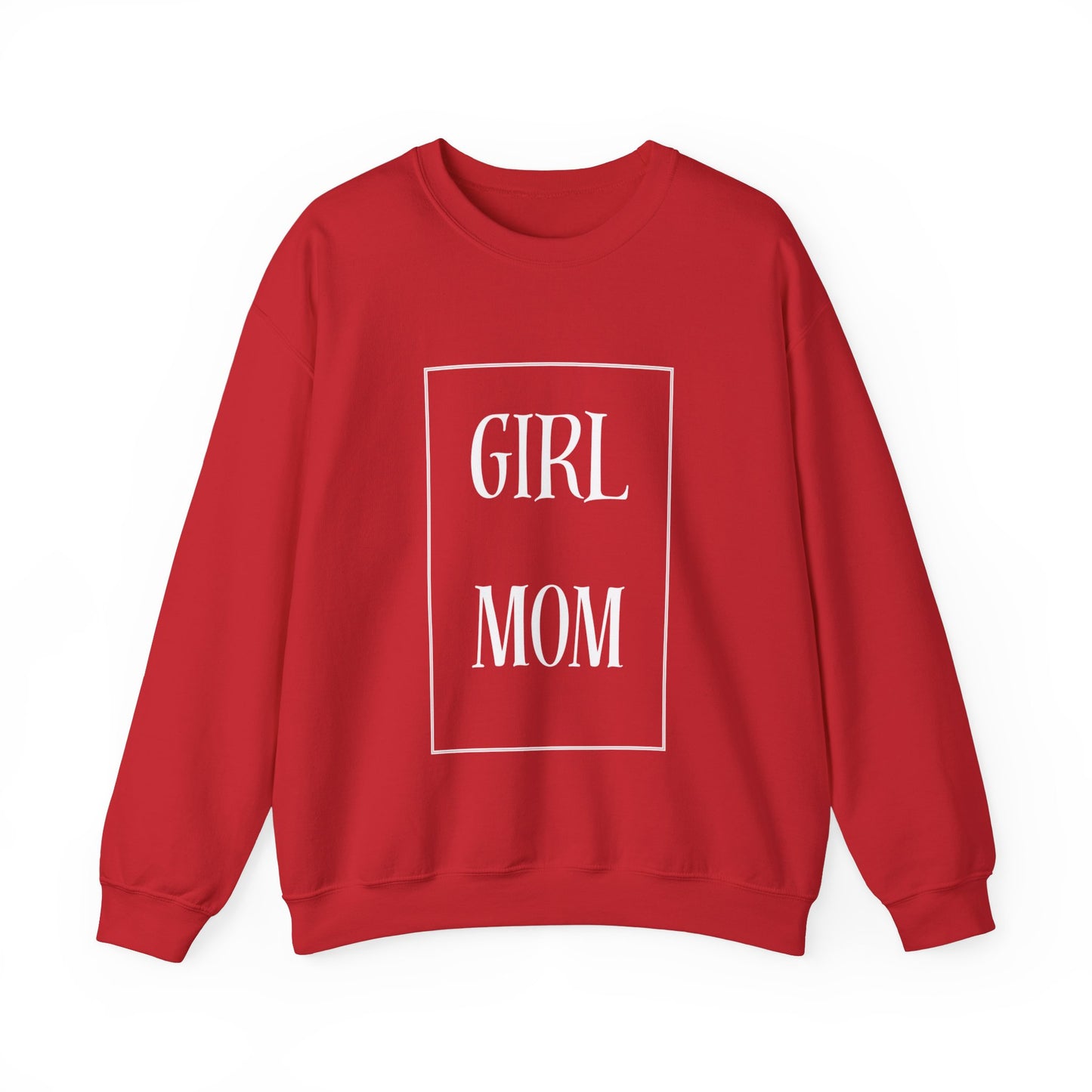 Girl Mom Heavy Blend™ Crewneck Sweatshirt