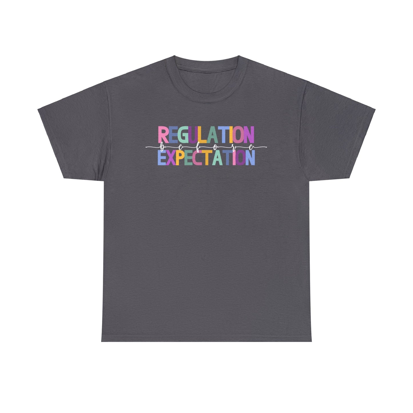 Regulation Before Expectation Heavy Cotton Tee