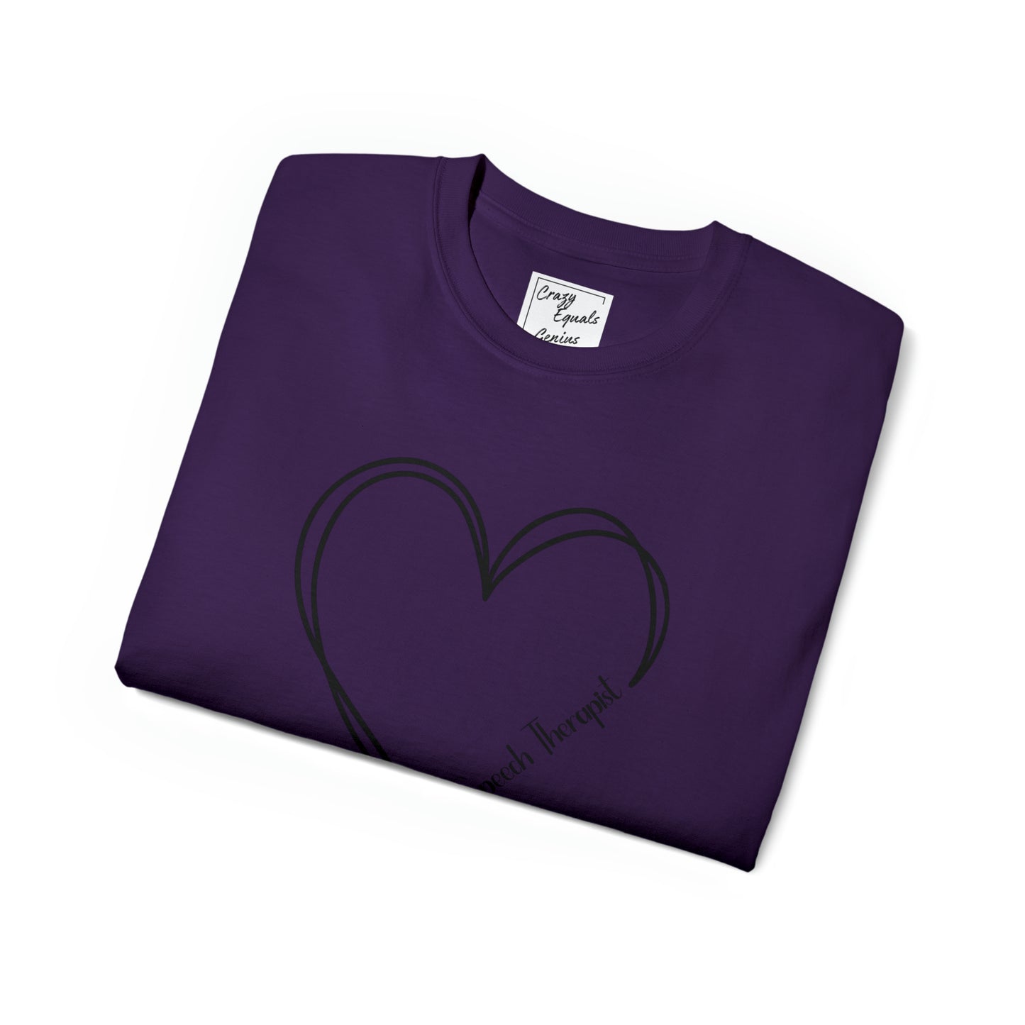 Heart Speech Therapist Ultra Cotton Tee
