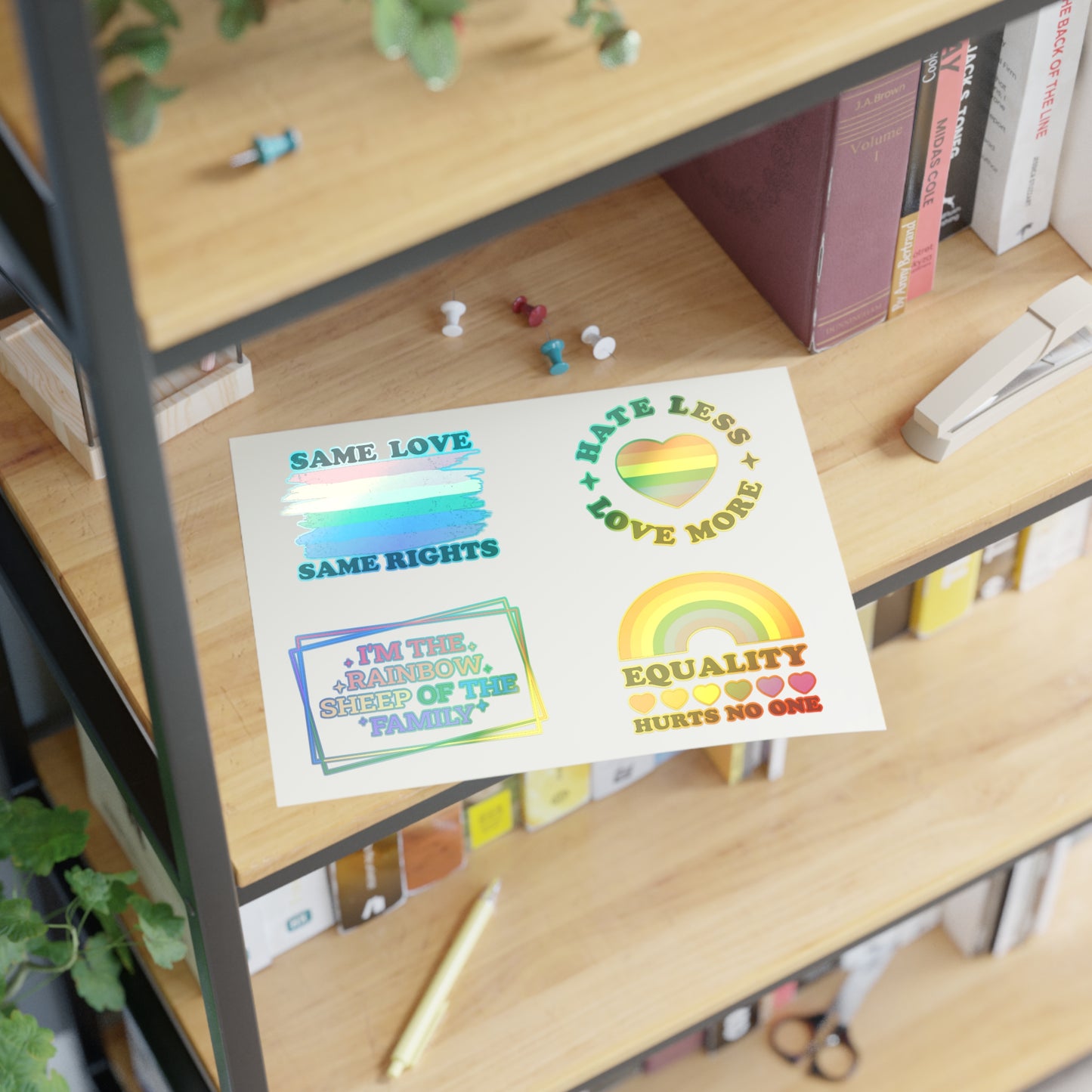 Pride Celebration Sticker Sheets