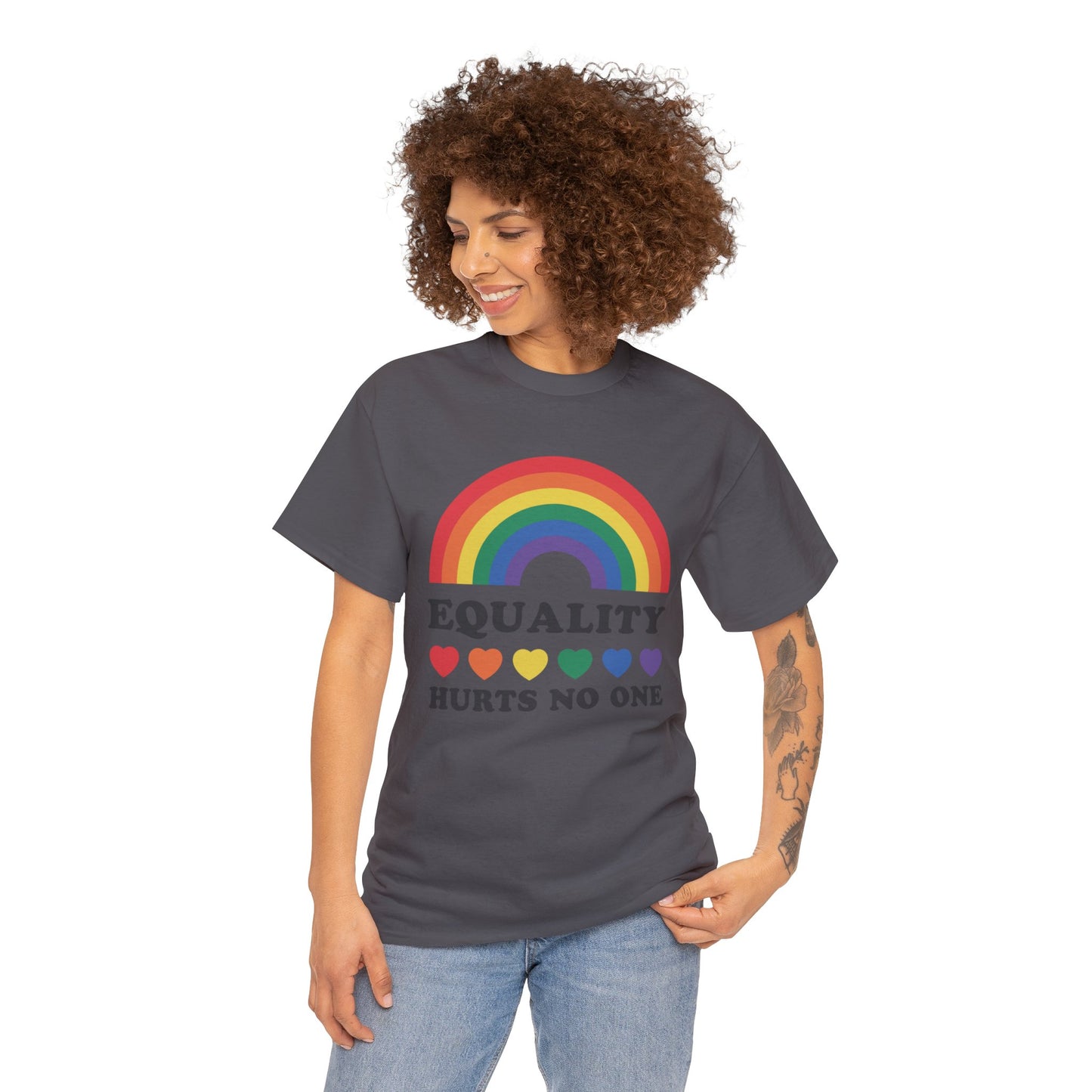 Equality Hurts No One Heavy Cotton Tee