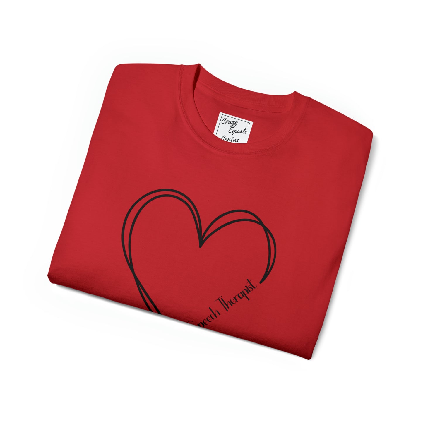 Heart Speech Therapist Ultra Cotton Tee